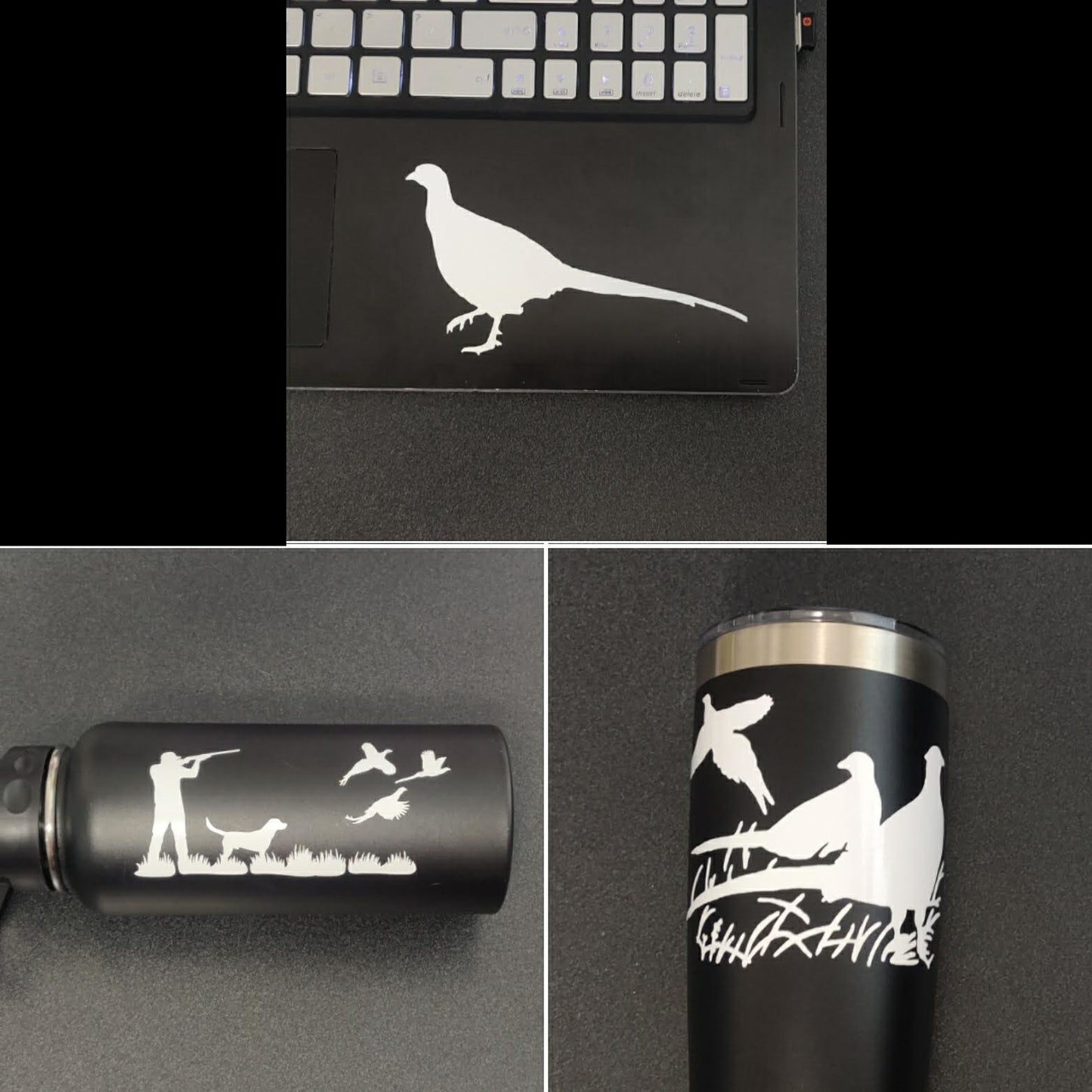 Pheasant Hunting Decals 3 Pack