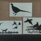Pheasant Hunting Decals 3 Pack