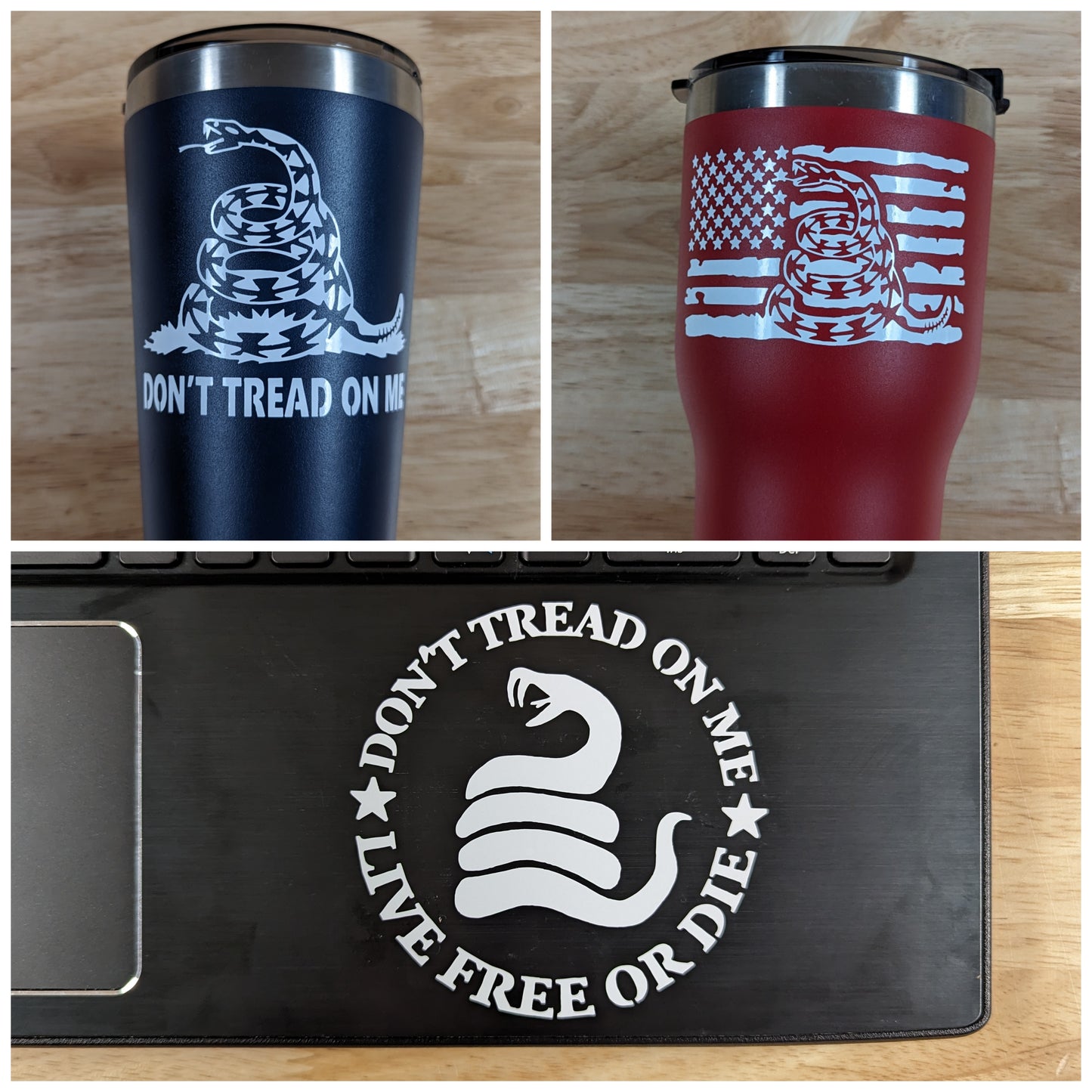 Don't Tread On Me Decal 3-Pack