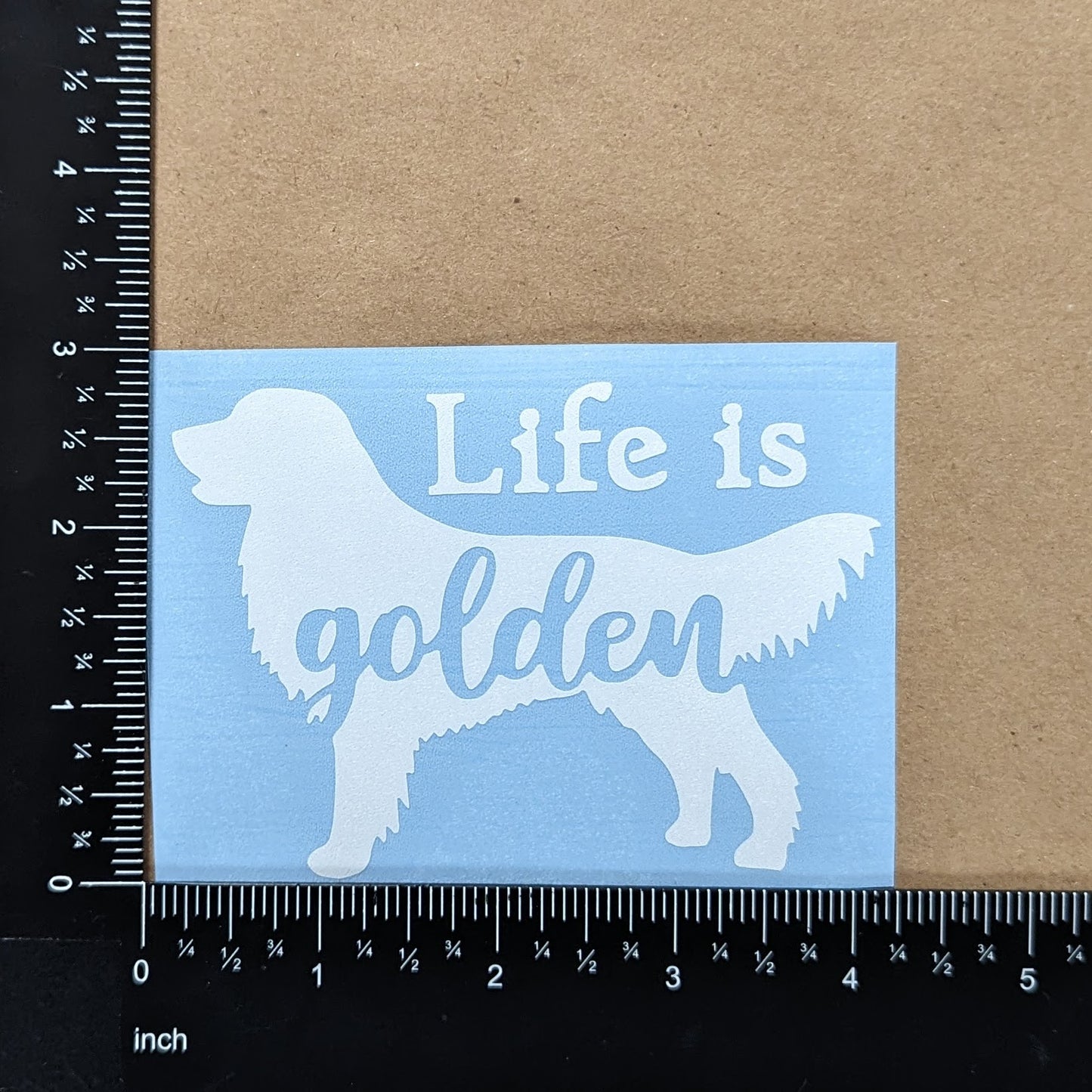 Golden Retriever Decal 4 Pack