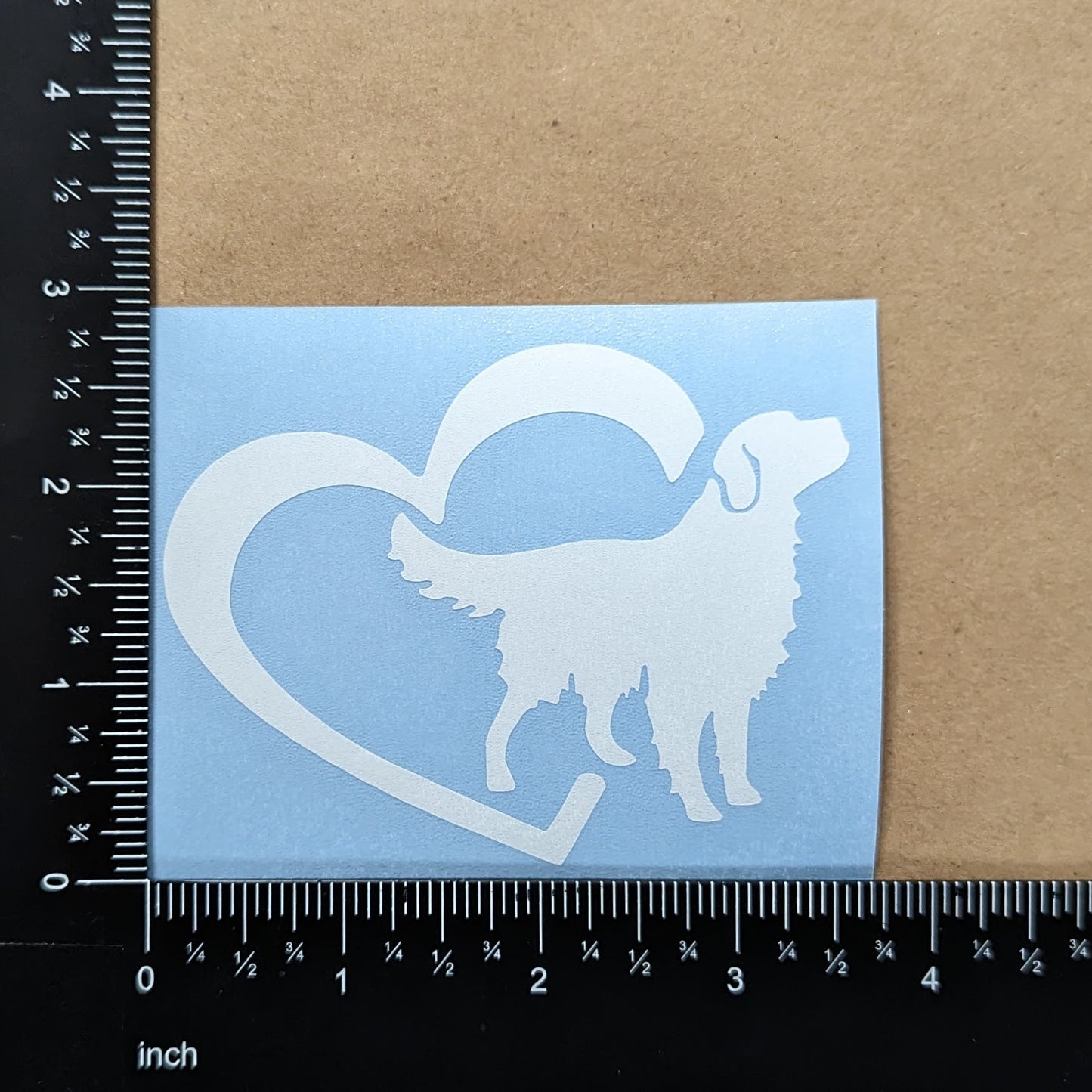 Golden Retriever Decal 4 Pack
