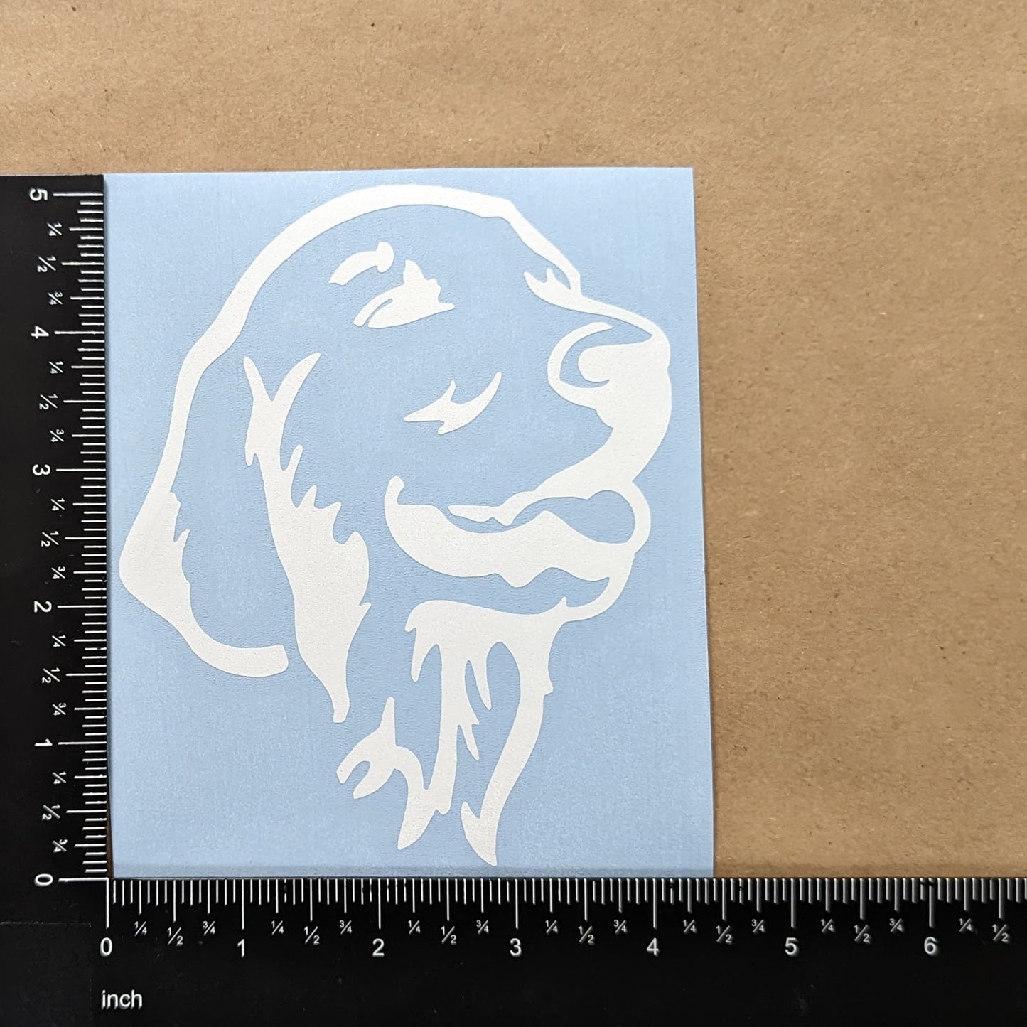 Golden Retriever Decal 4 Pack