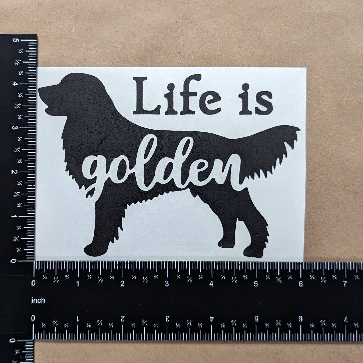 Golden Retriever Decal 4 Pack