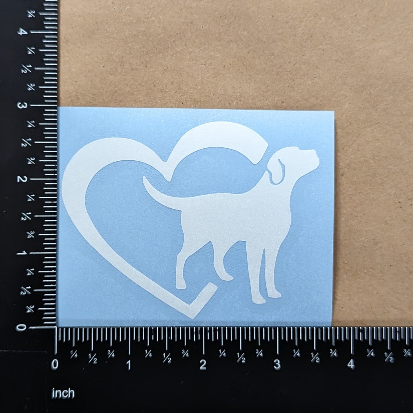 Labrador Retriever Decal 4 Pack