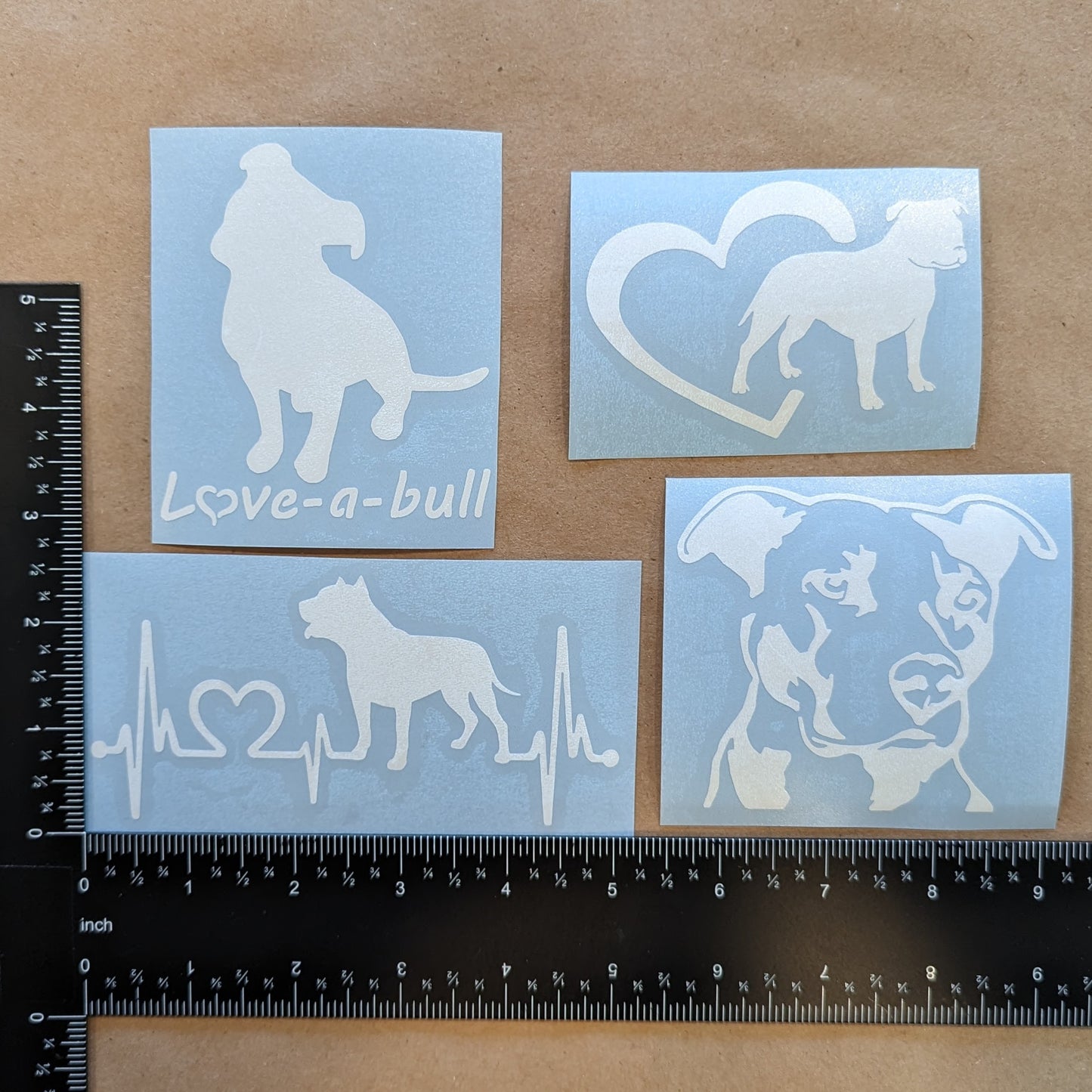 PitBull Decal 4 Pack