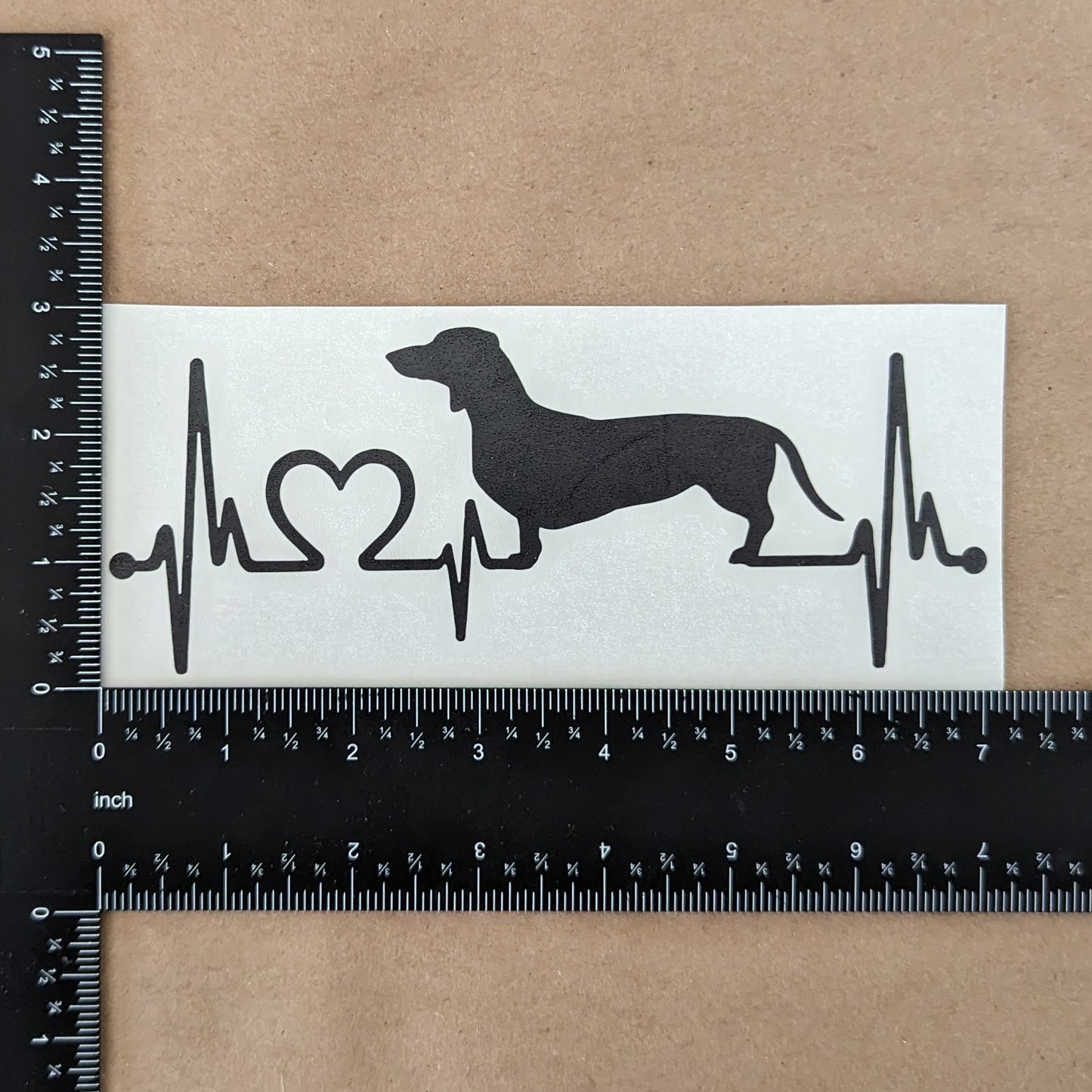 Dachshund Decals 4 Pack