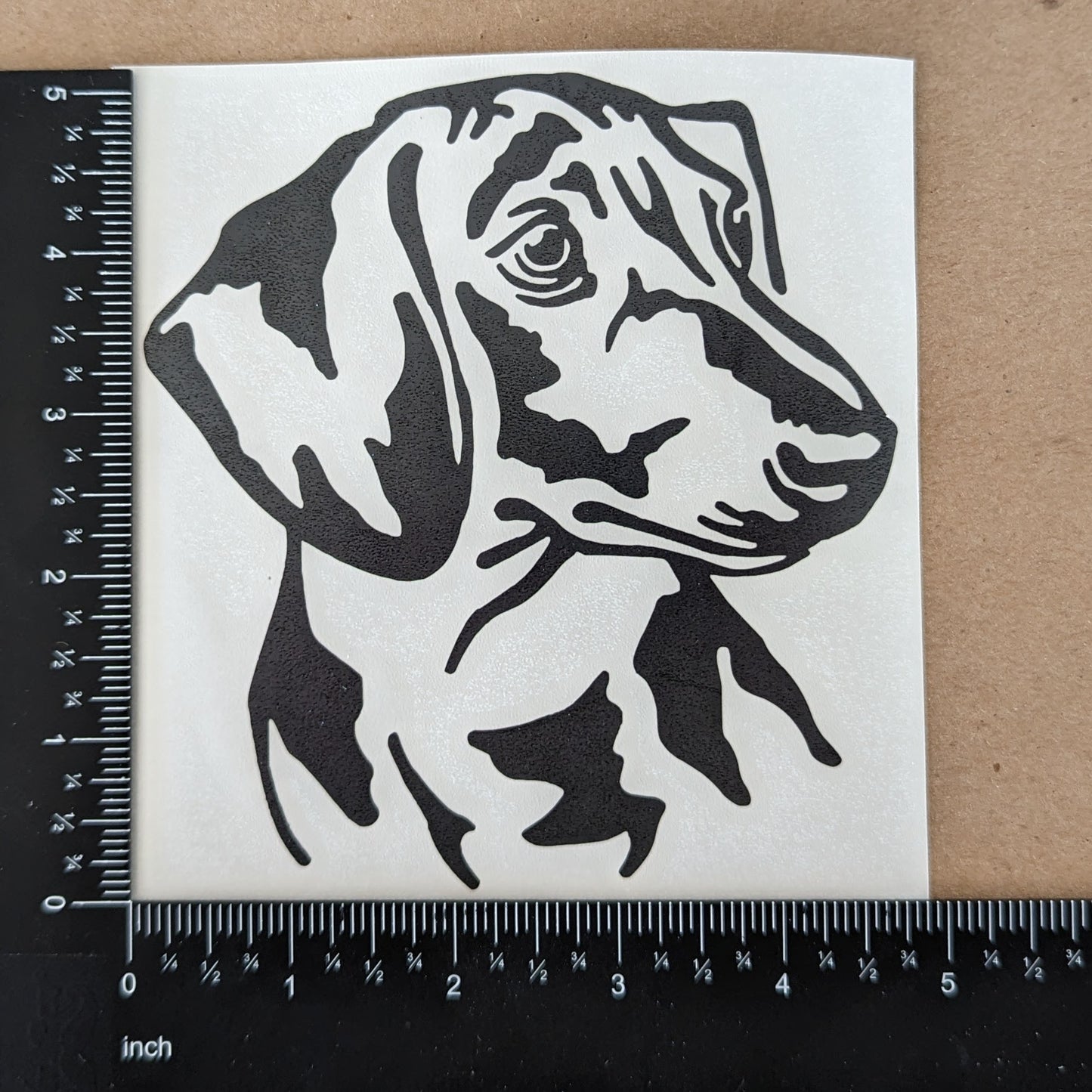 Dachshund Decals 4 Pack