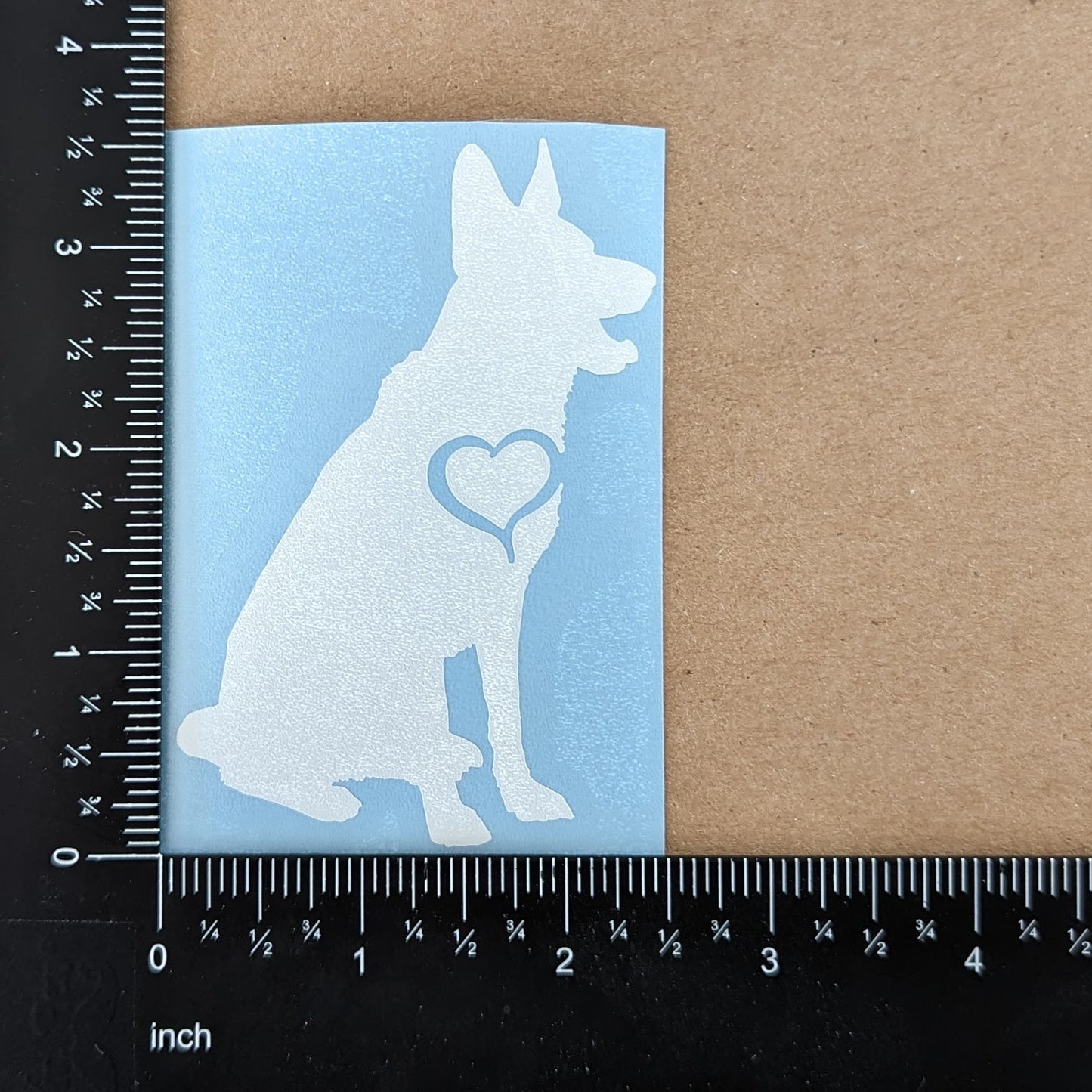 German Shepherd Decals 4 Pack