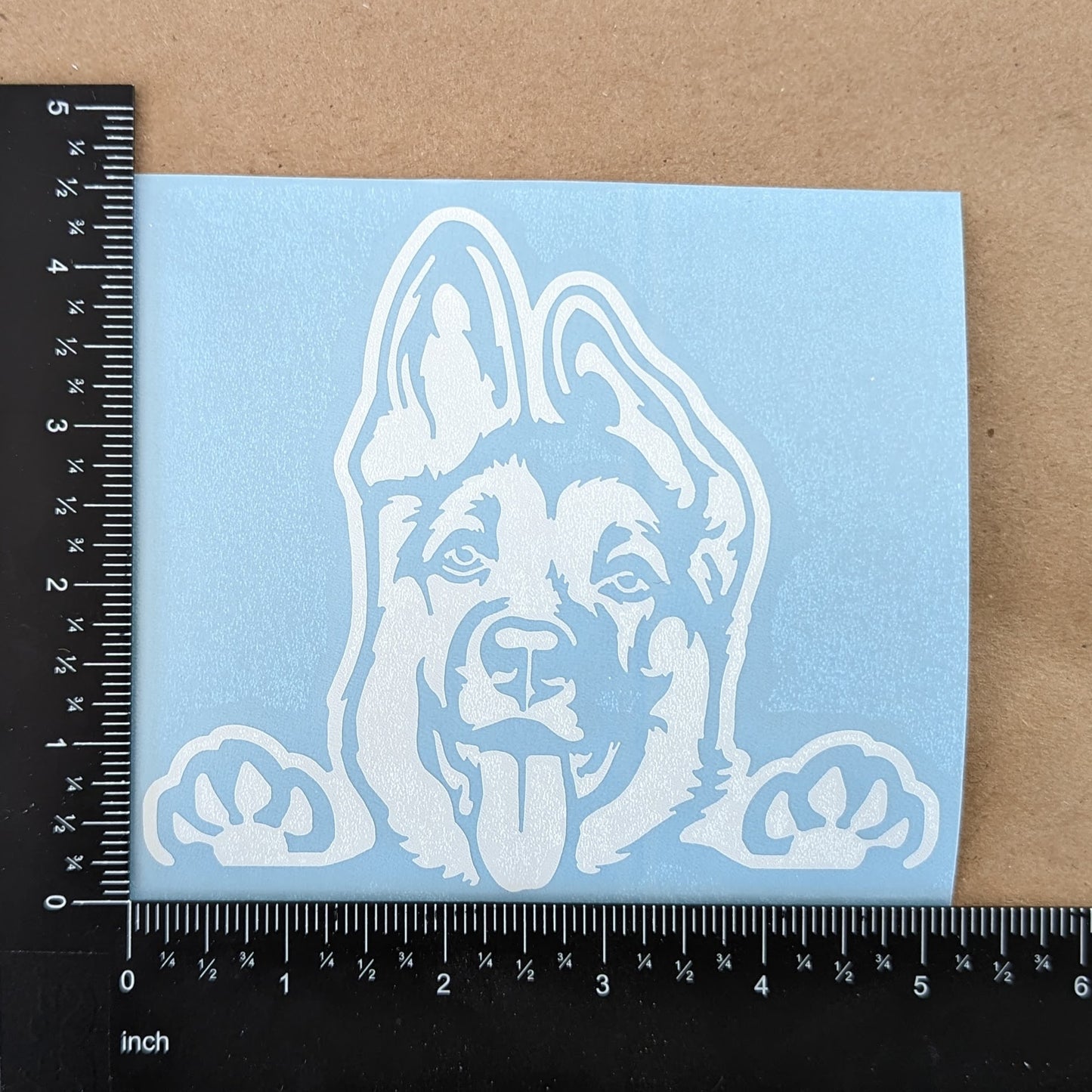 German Shepherd Decals 4 Pack