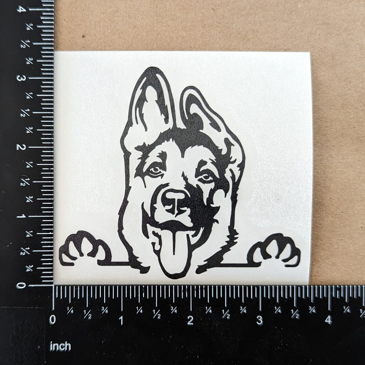 German Shepherd Decals 4 Pack