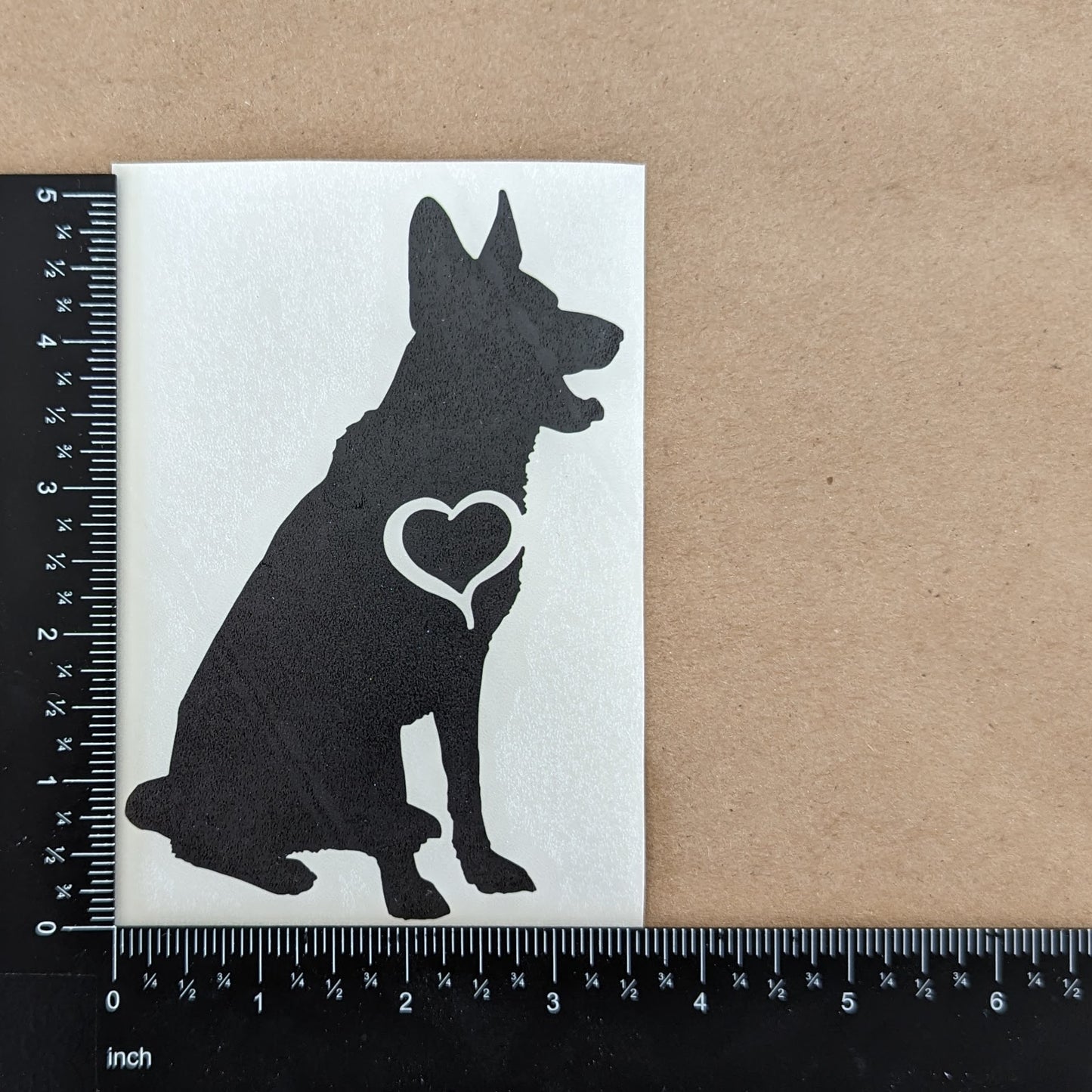 German Shepherd Decals 4 Pack