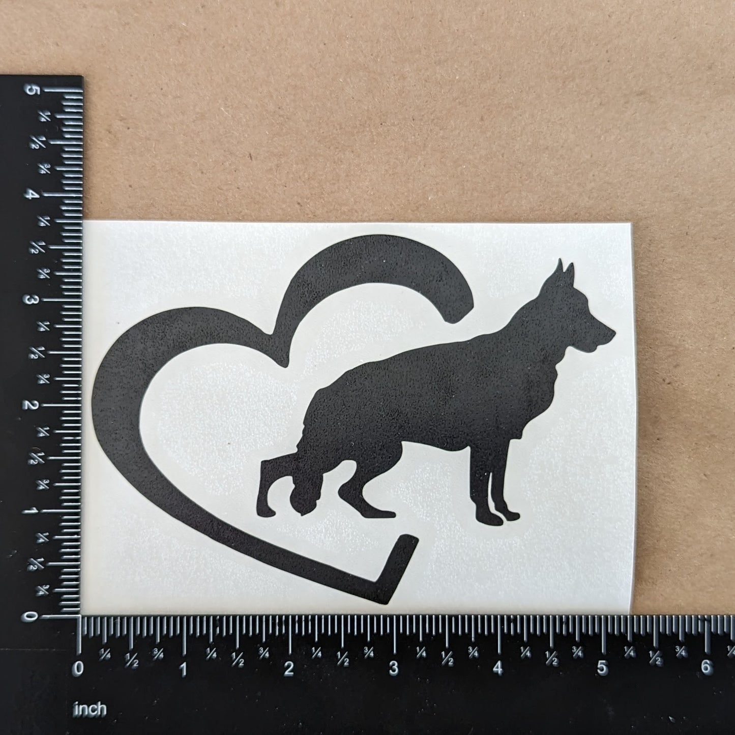 German Shepherd Decals 4 Pack