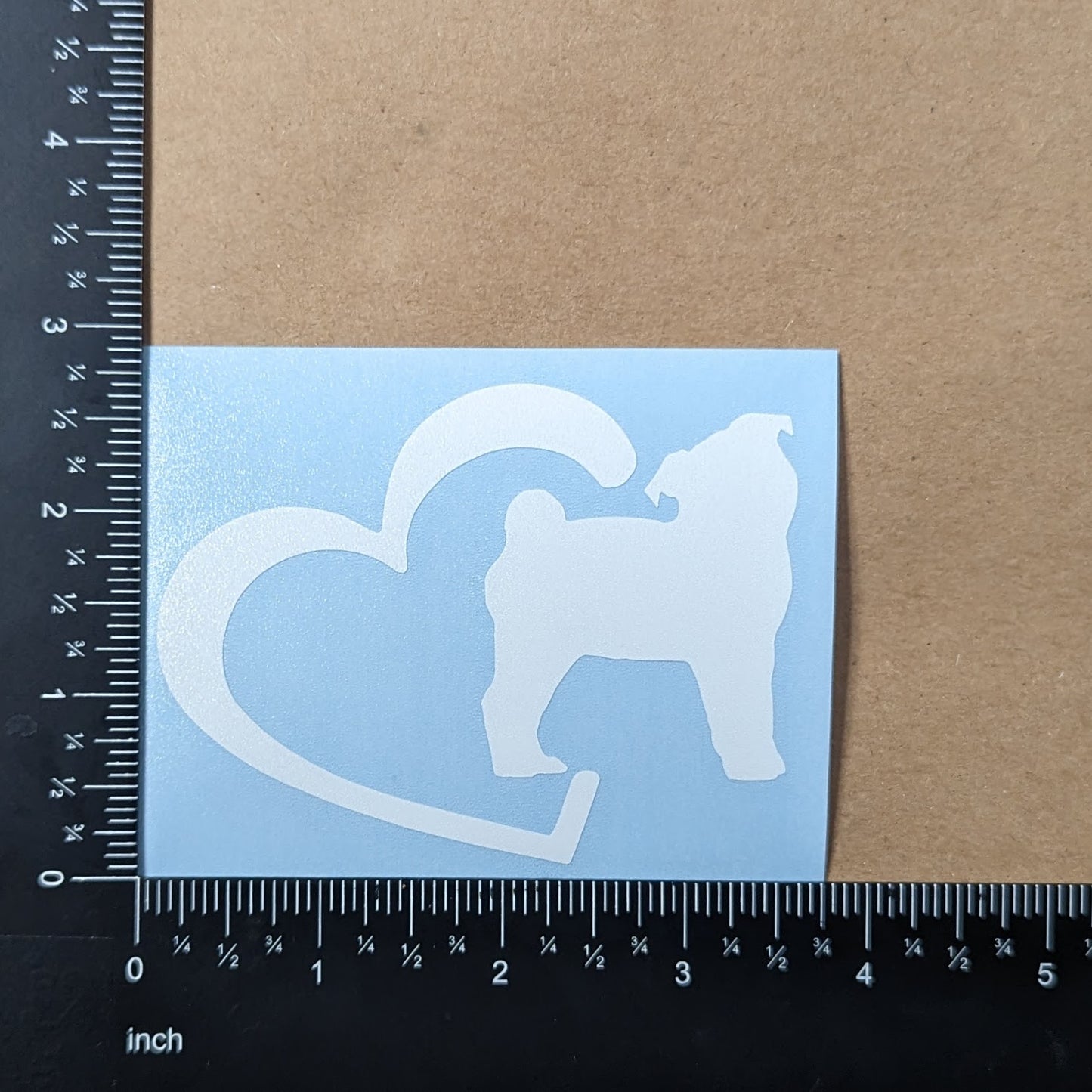 Pug Decal 4 Pack