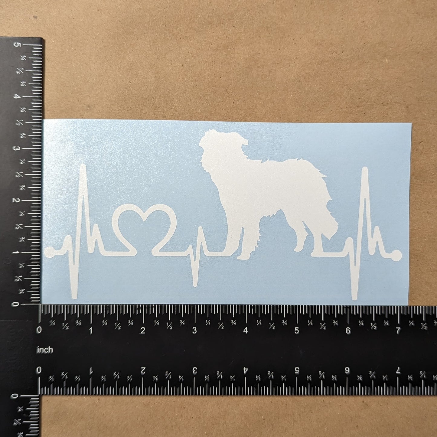 Border Collie Decal 4 Pack
