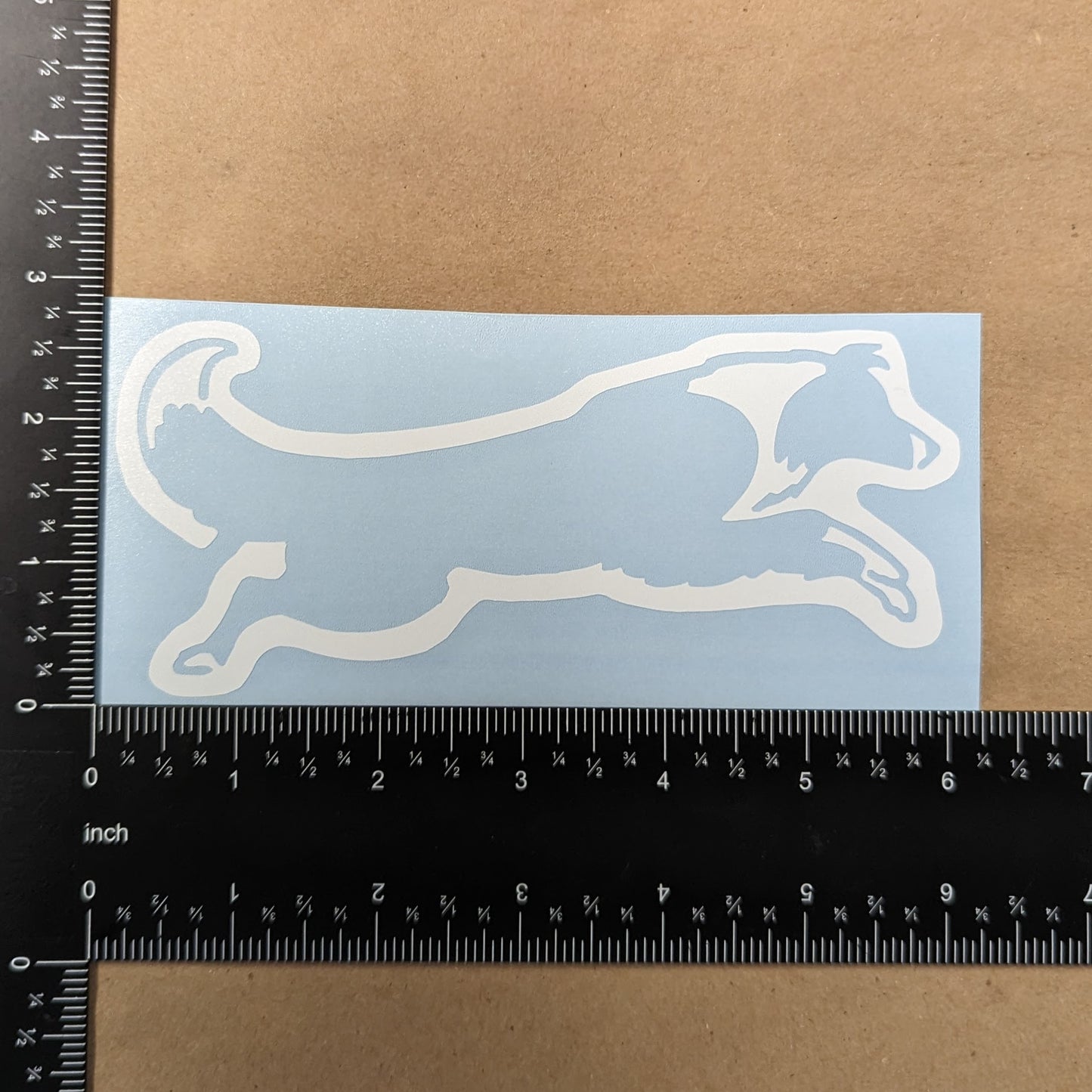 Border Collie Decal 4 Pack