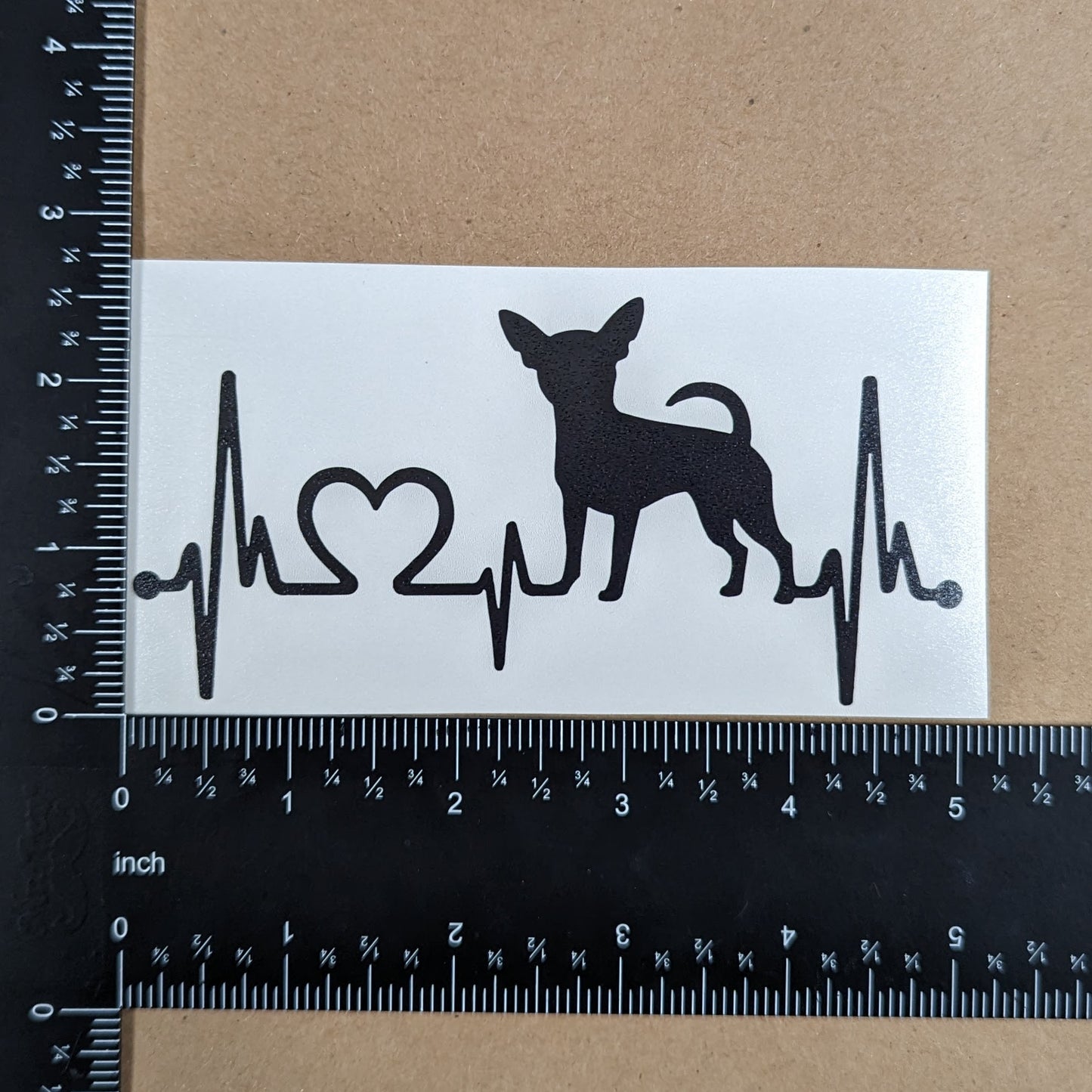 Chihuahua Decal 4 Pack