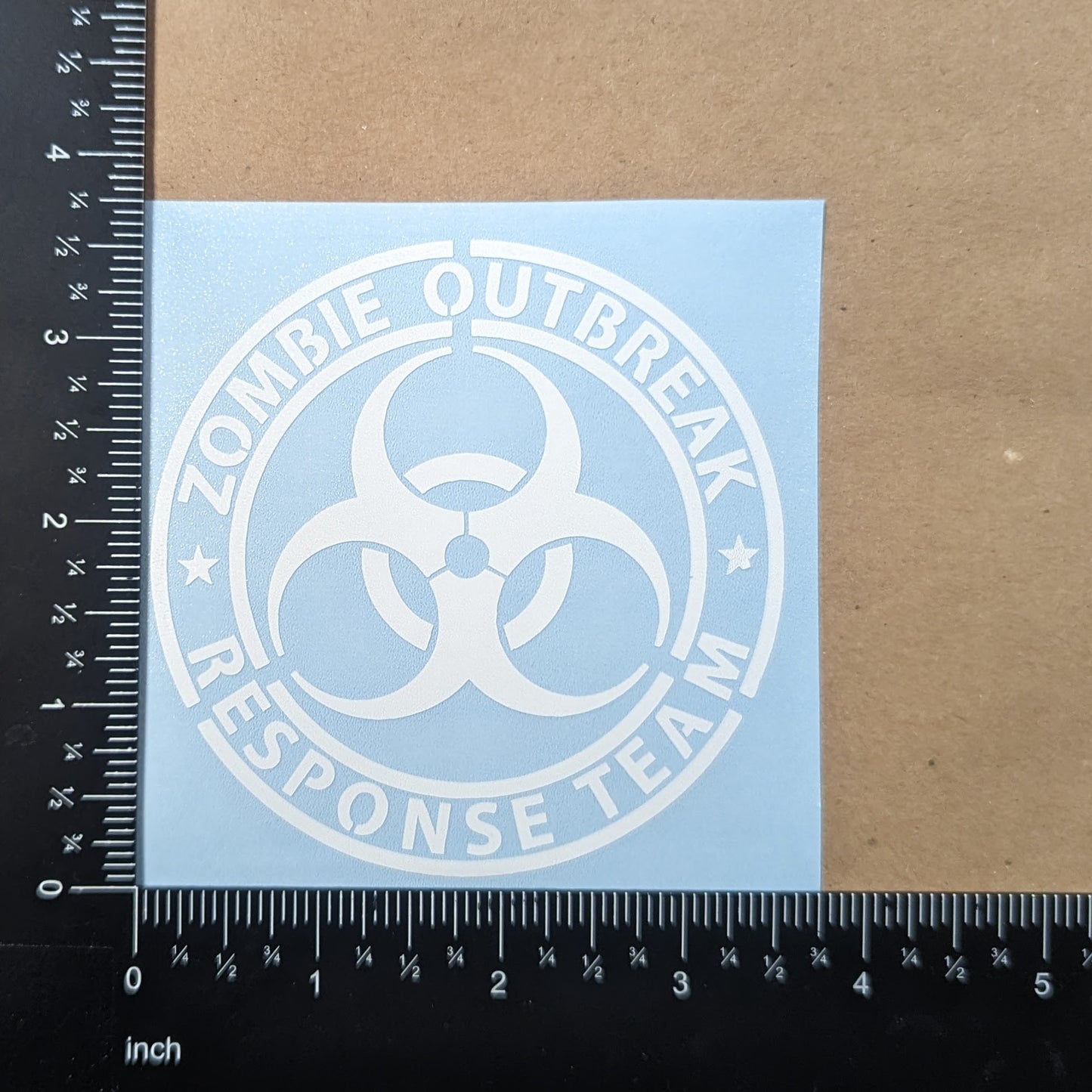 Zombie Decal 4 Pack