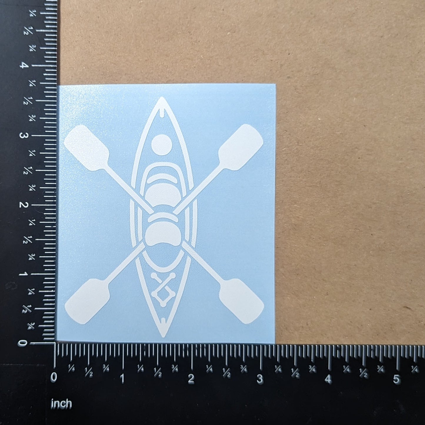 Kayaking Decal 4 Pack