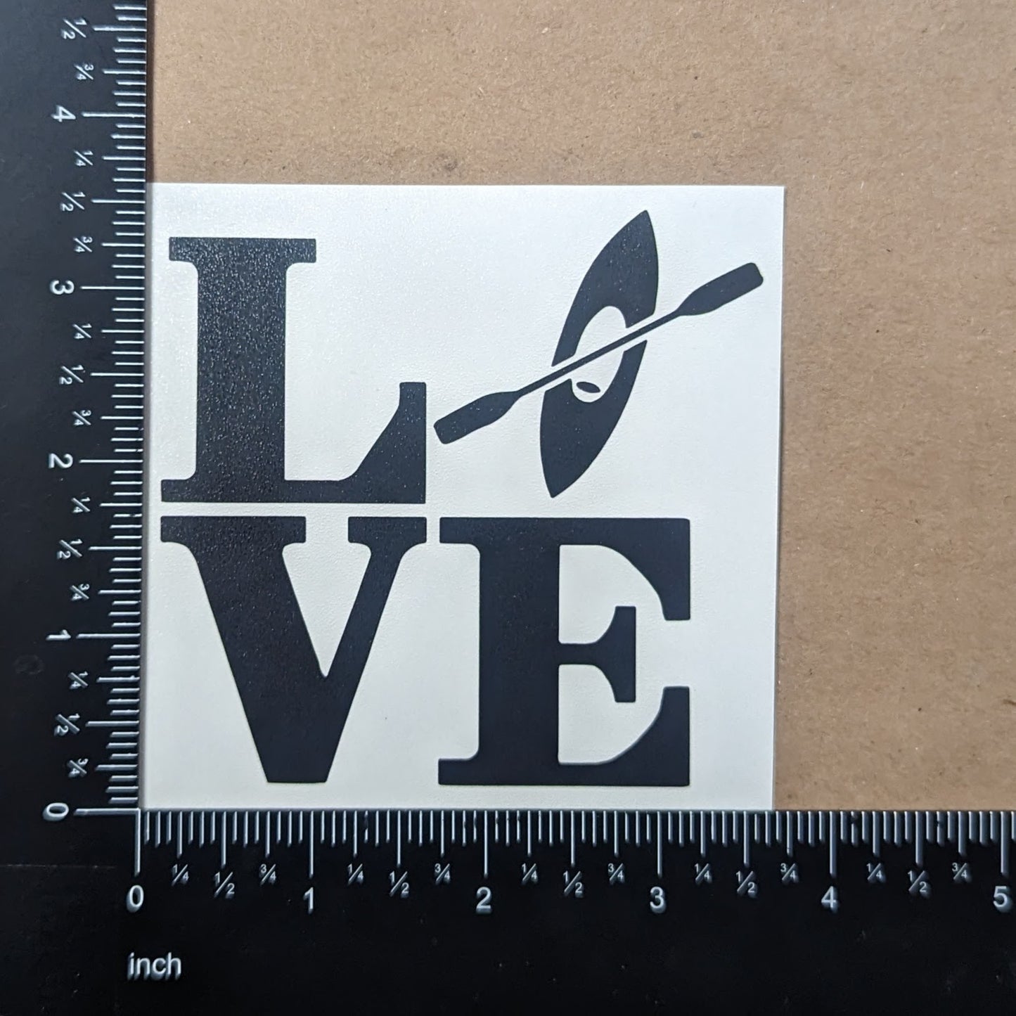 Kayaking Decal 4 Pack