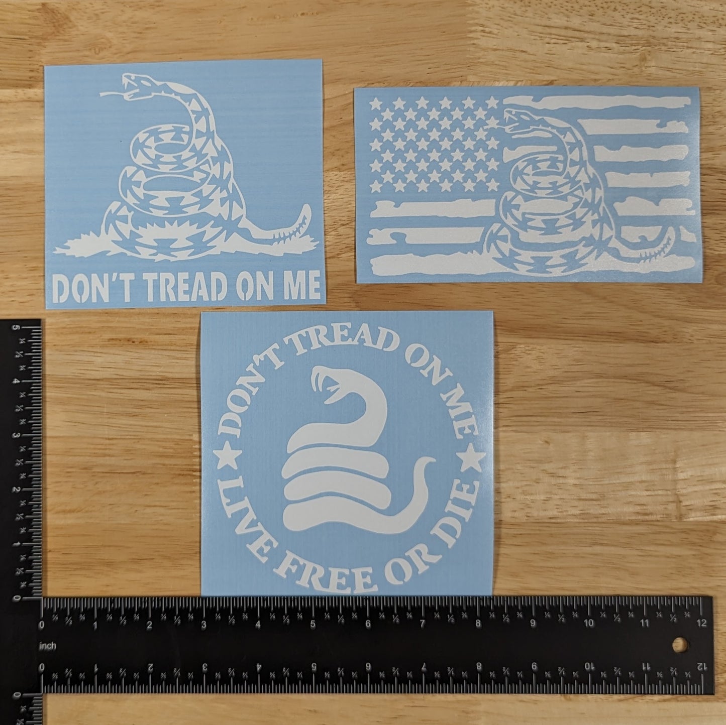 Don't Tread On Me Decal 3-Pack