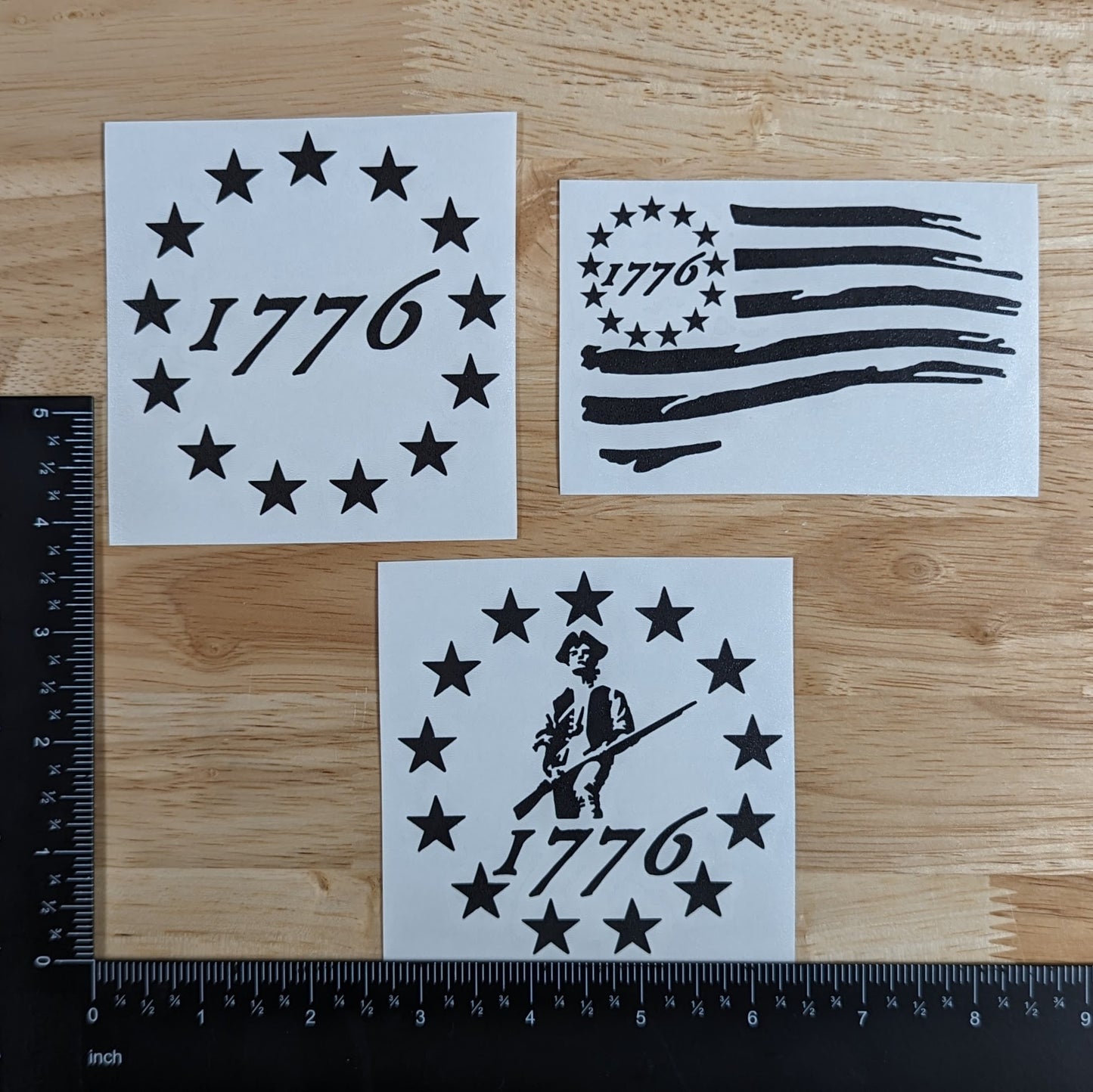 1776 Decals 3-Pack
