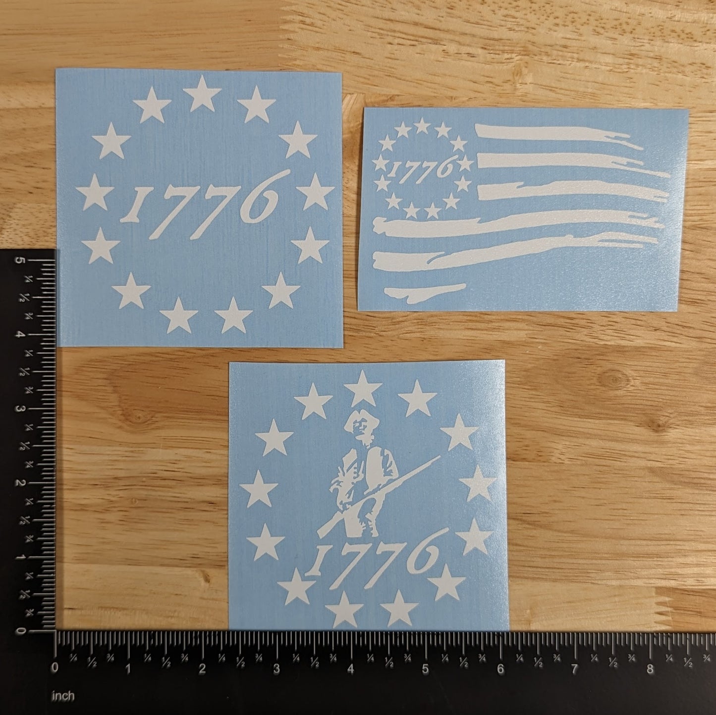 1776 Decals 3-Pack