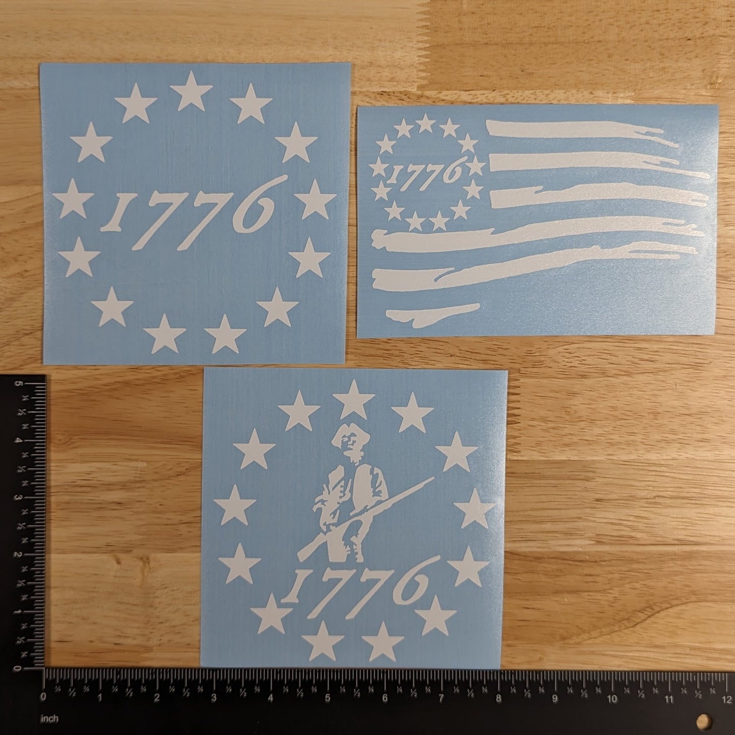 1776 Decals 3-Pack