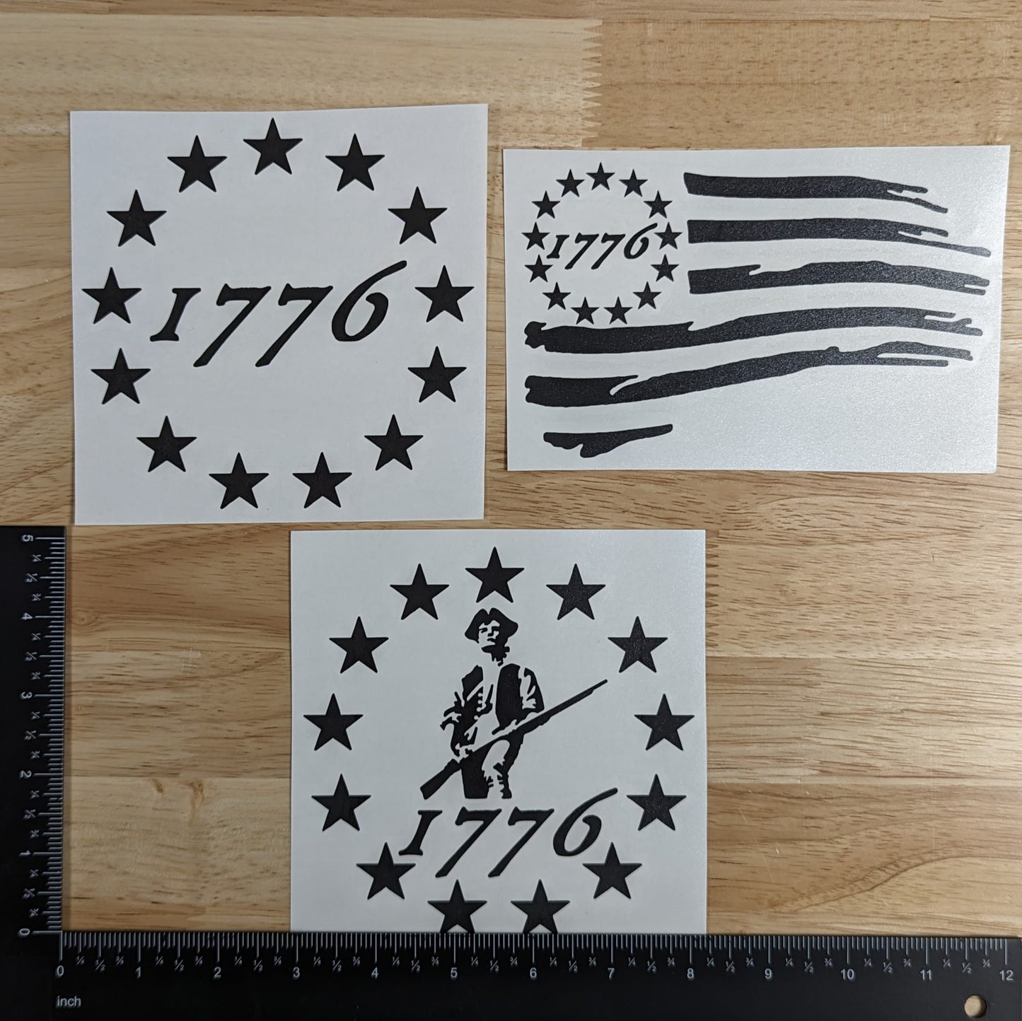 1776 Decals 3-Pack