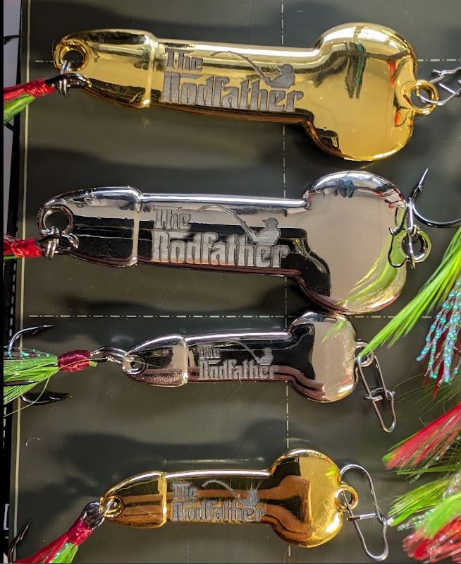 creative and funny novelty fishing lures Weinlures Funny Gag-Gift Fishing Lure: The RodFather – slaceddecals