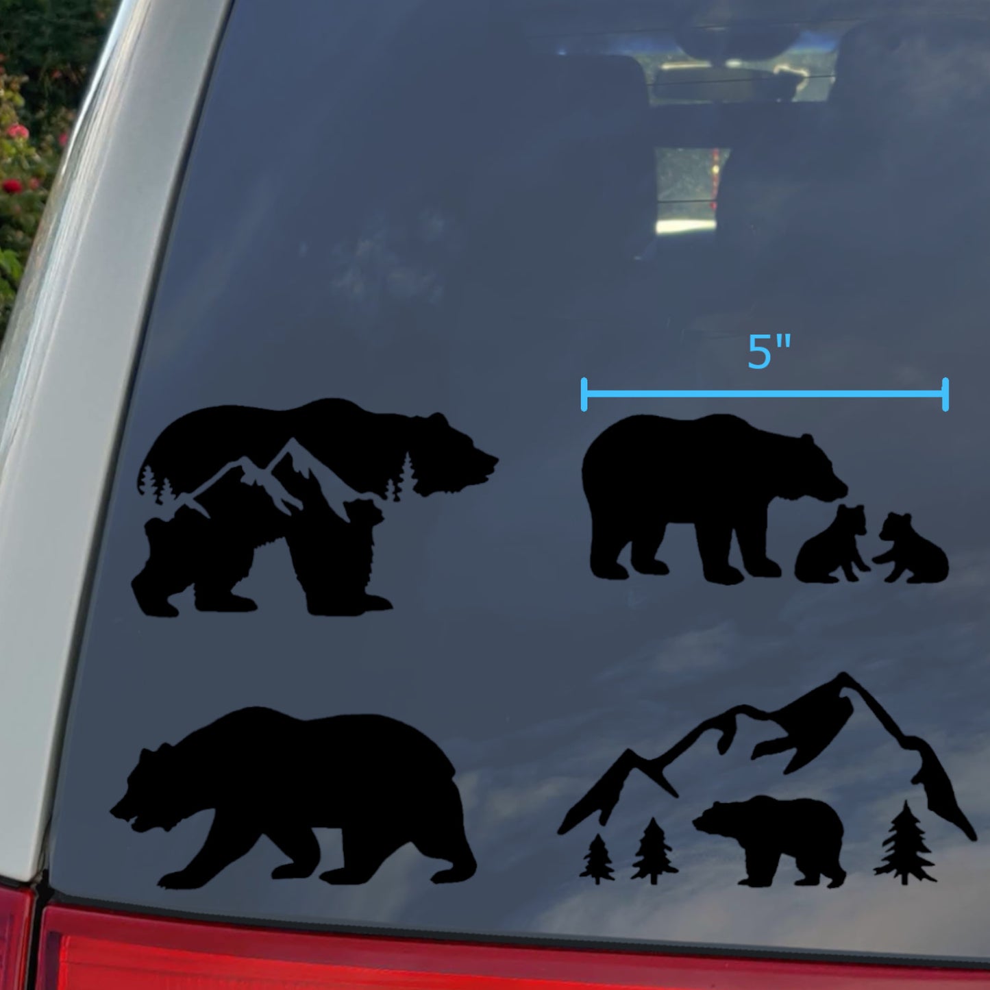 Bear Decal 4-Pack
