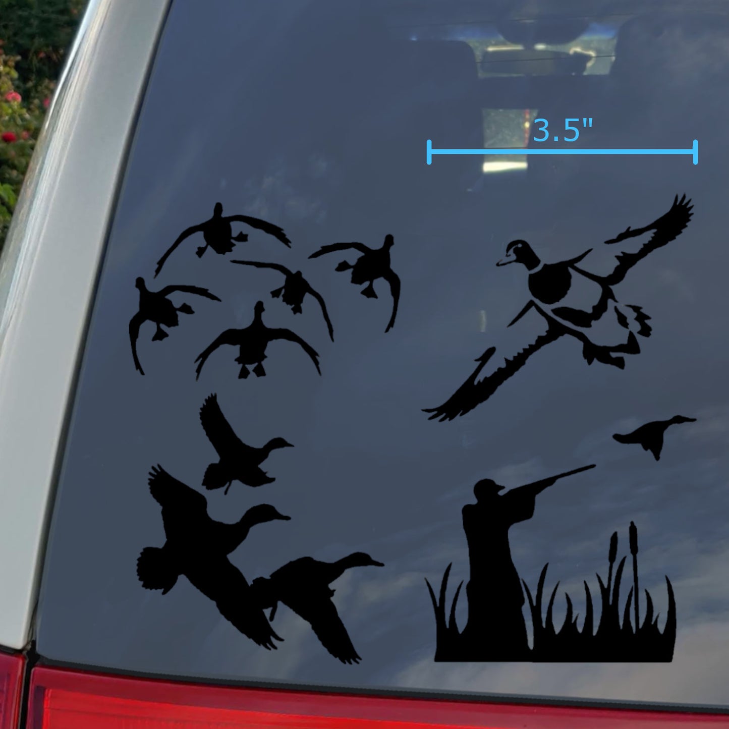 Duck Hunting Decals 4 Pack