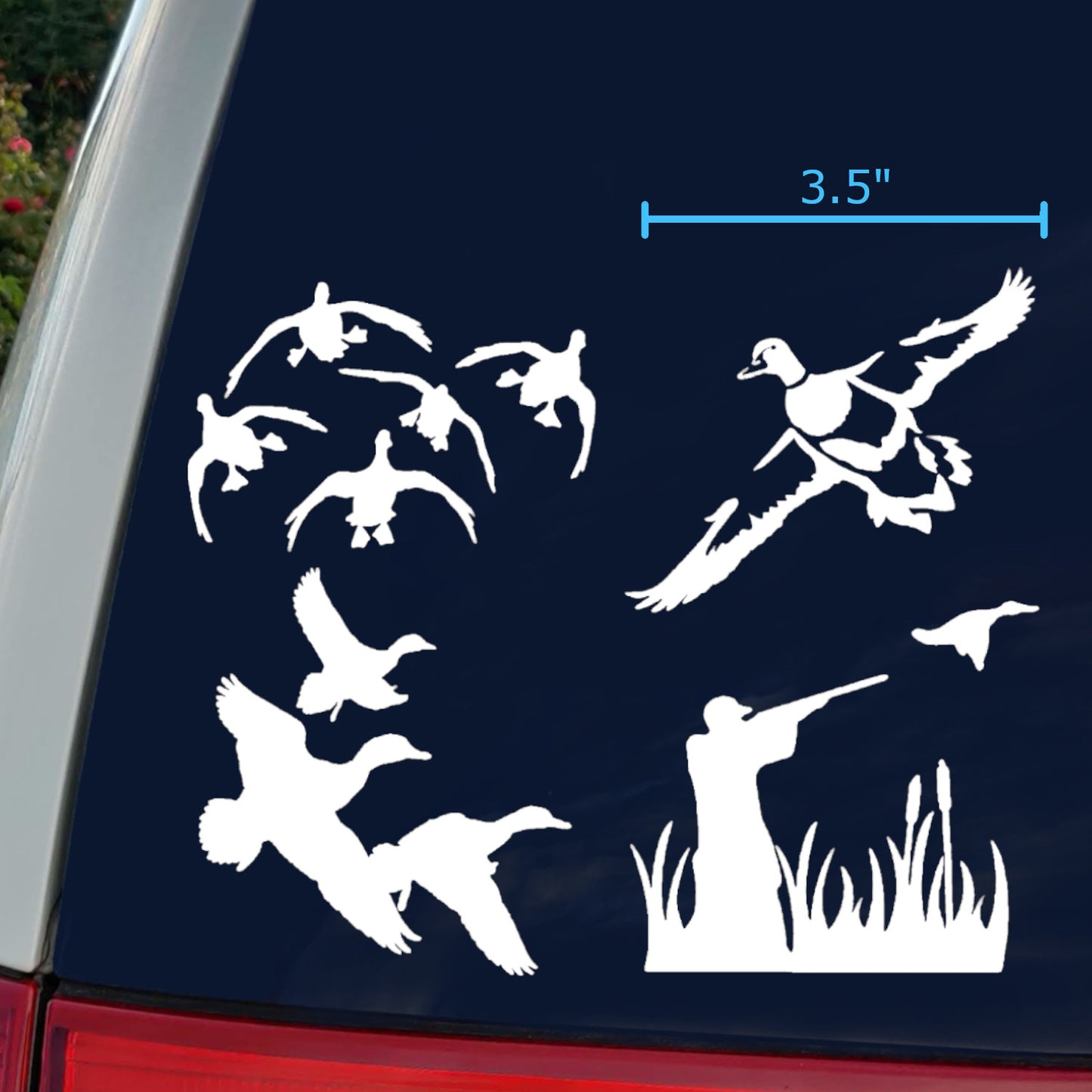 Duck Hunting Decals 4 Pack