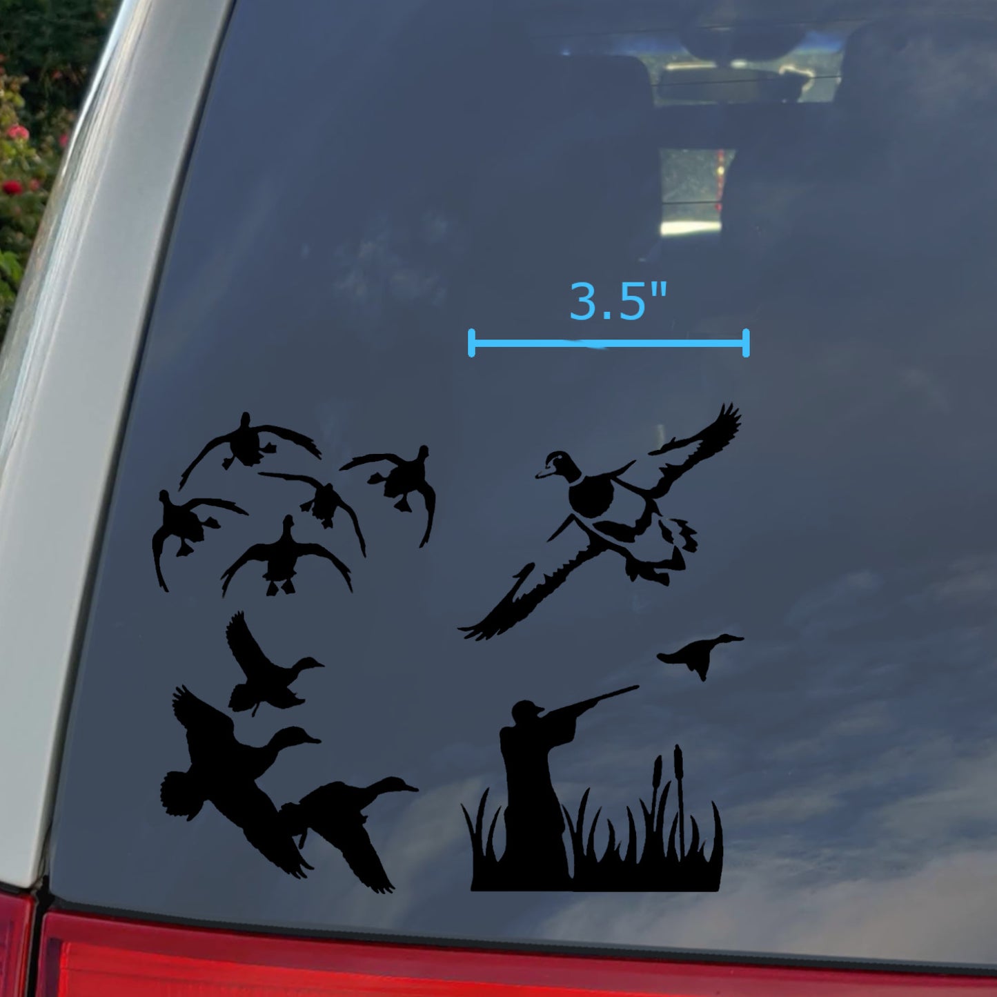 Duck Hunting Decals 4 Pack