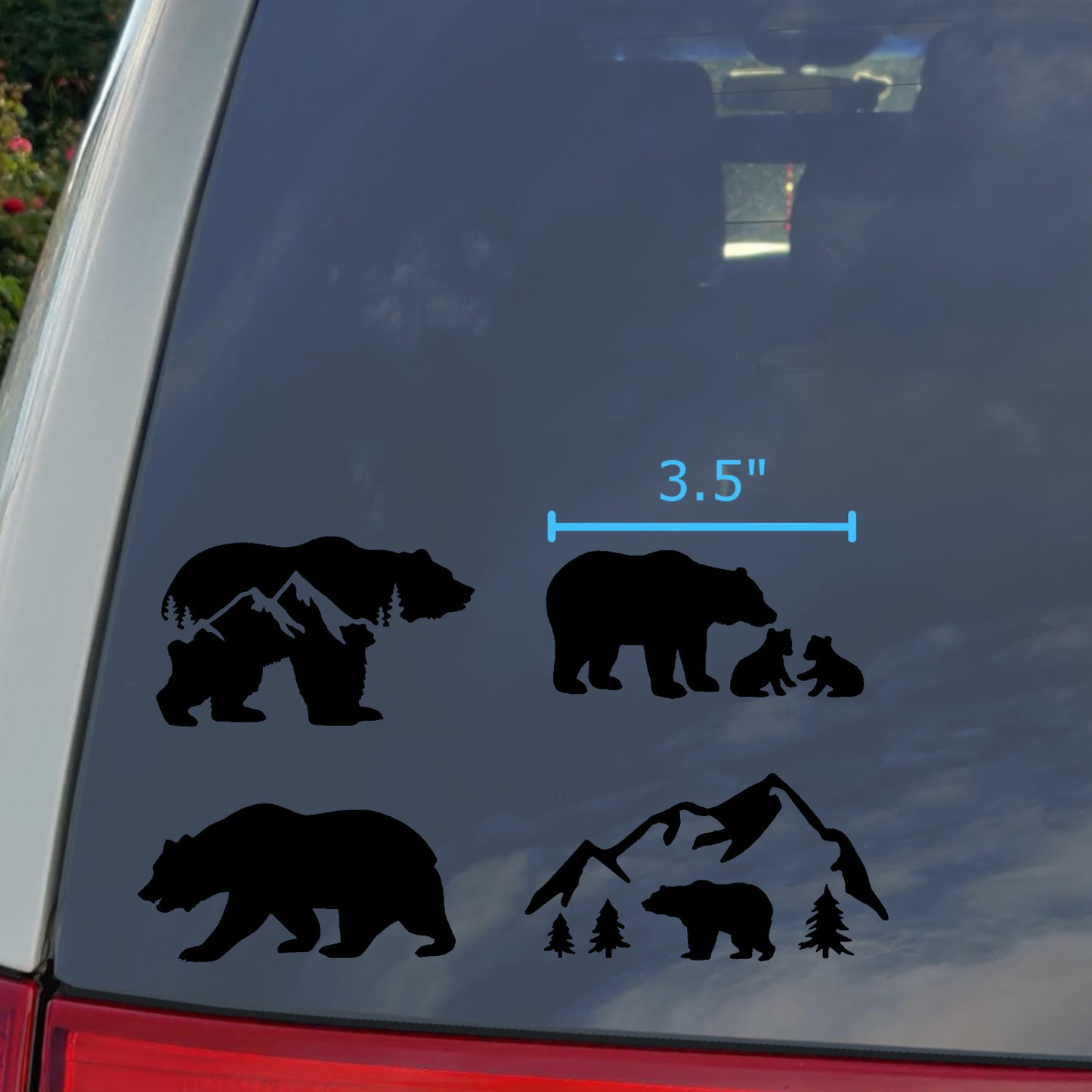 Bear Decal 4-Pack