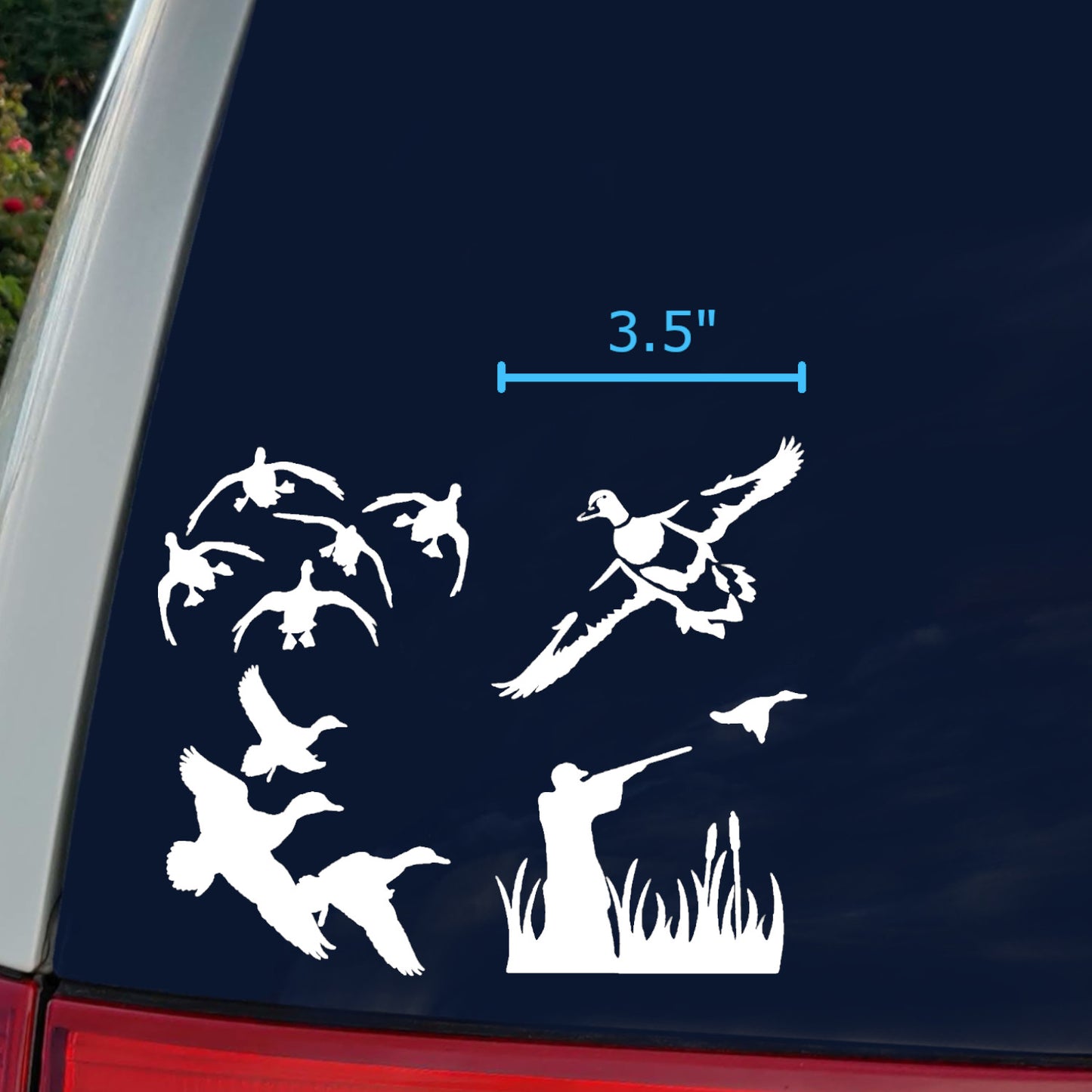 Duck Hunting Decals 4 Pack