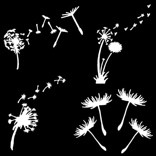 Dandelion Decal 4 Pack