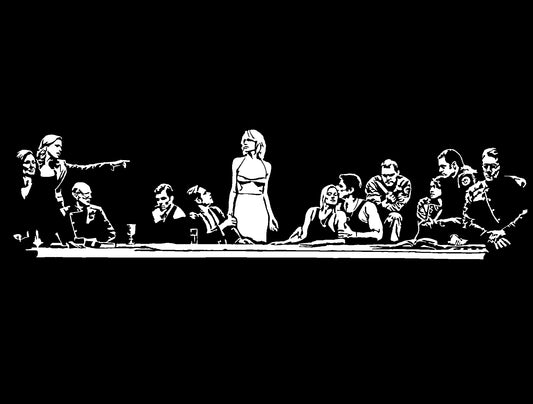 Battlestar Galactica BSG Last Supper Decal