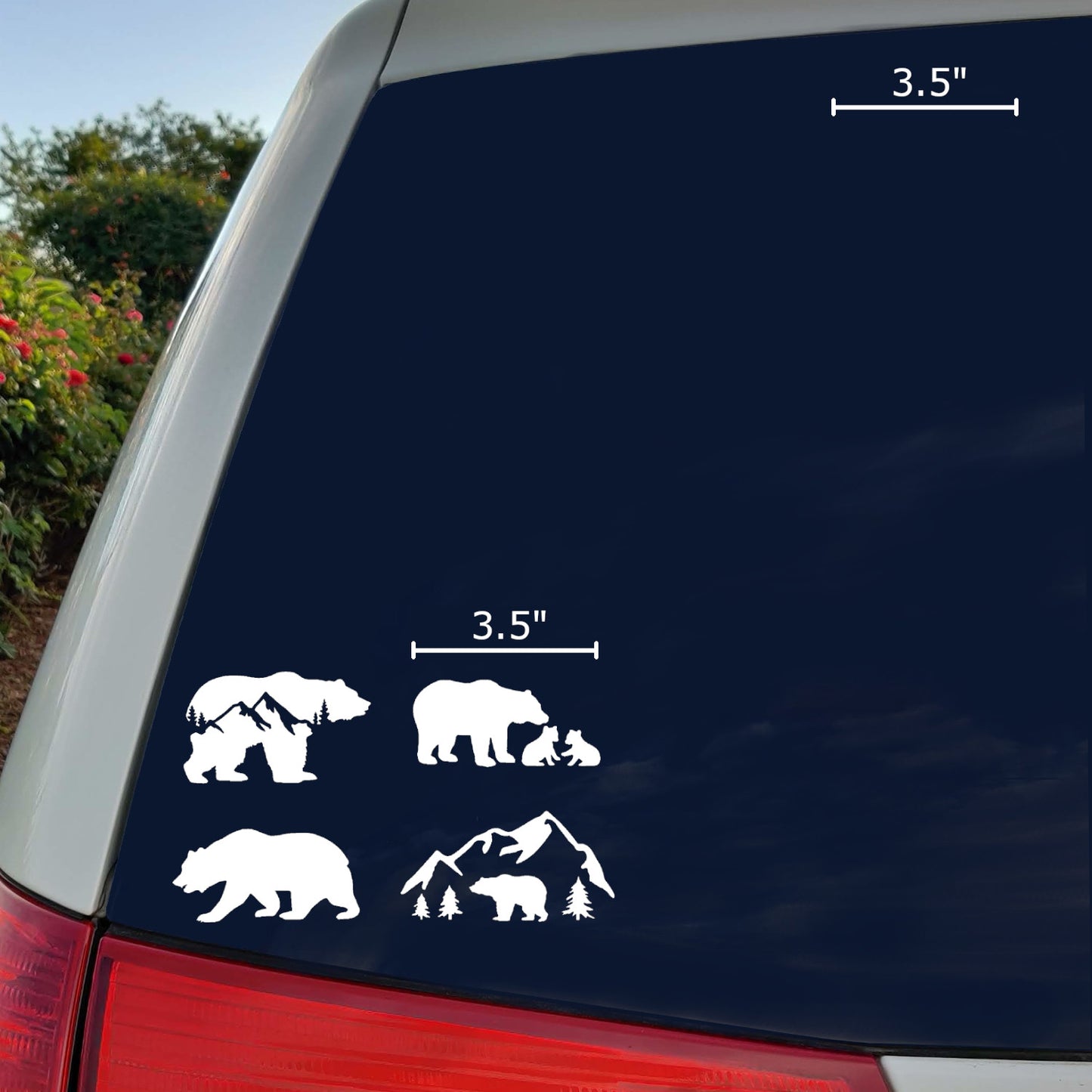 Bear Decal 4-Pack