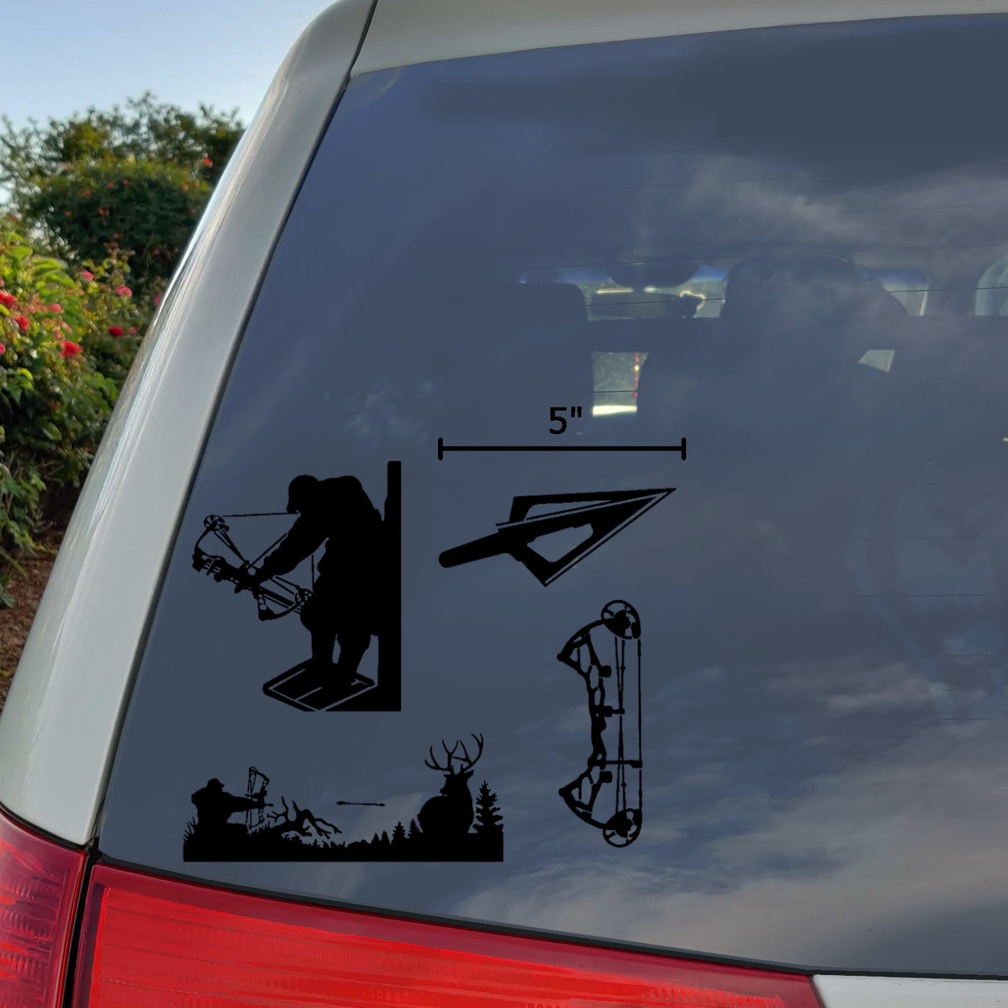 Bow Hunting Decal 4 Pack