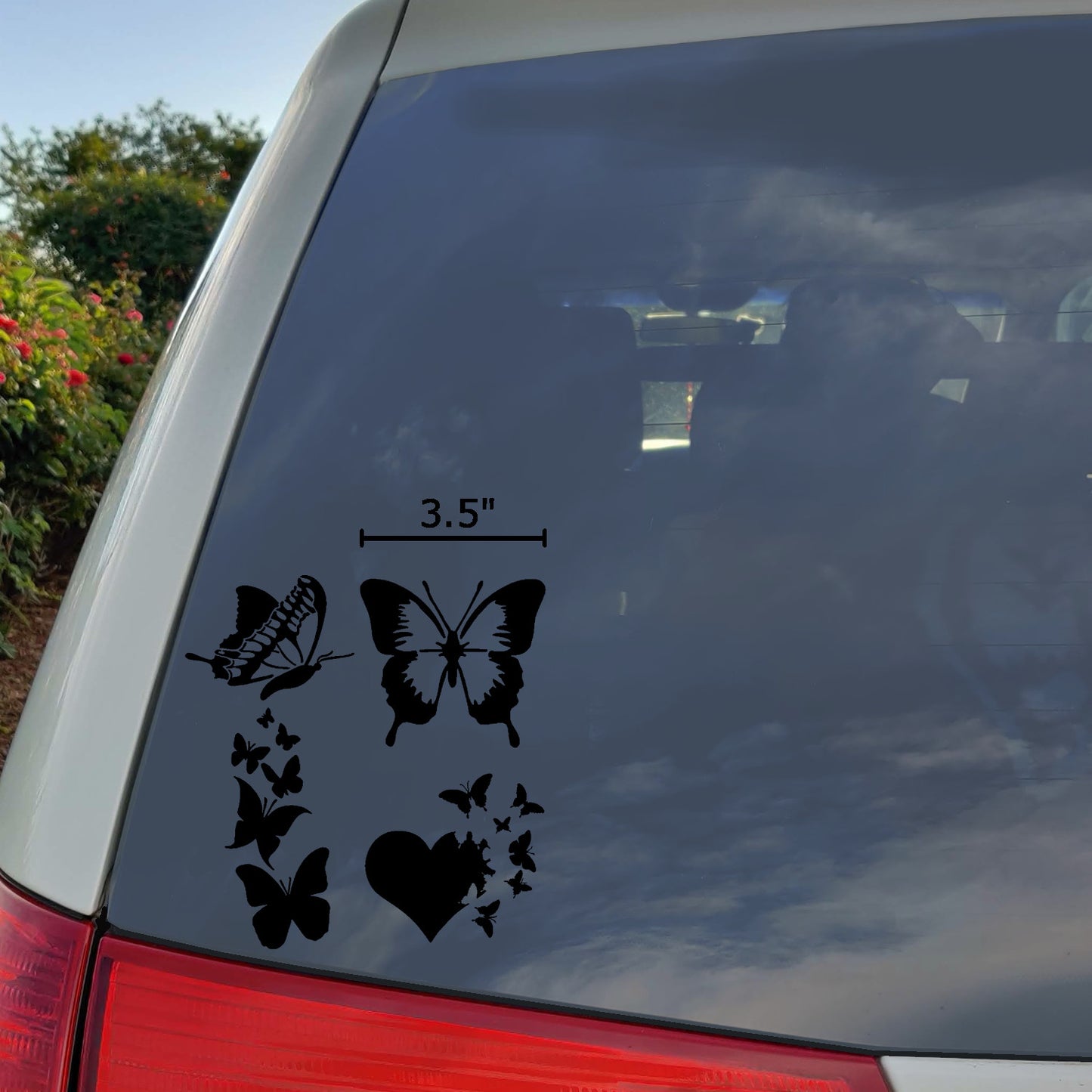 Butterfly Decal 4 Pack