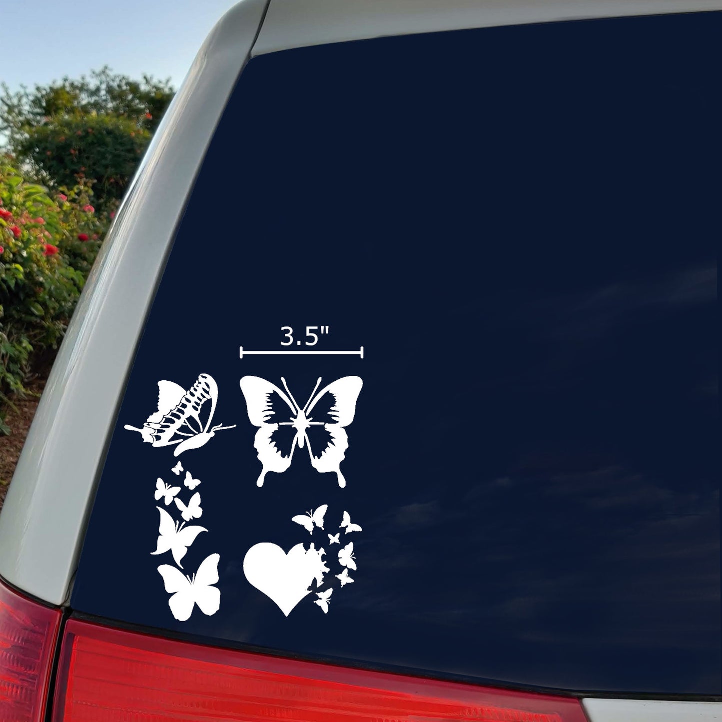 Butterfly Decal 4 Pack