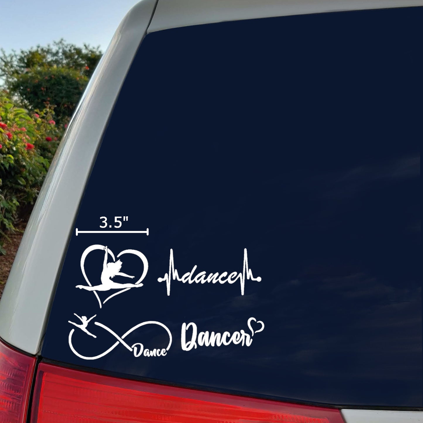 Dance Dancer Decal 4 Pack