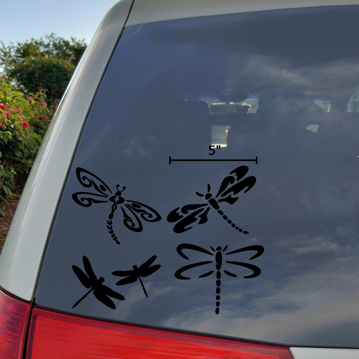 Dragonfly Decals 4 Pack