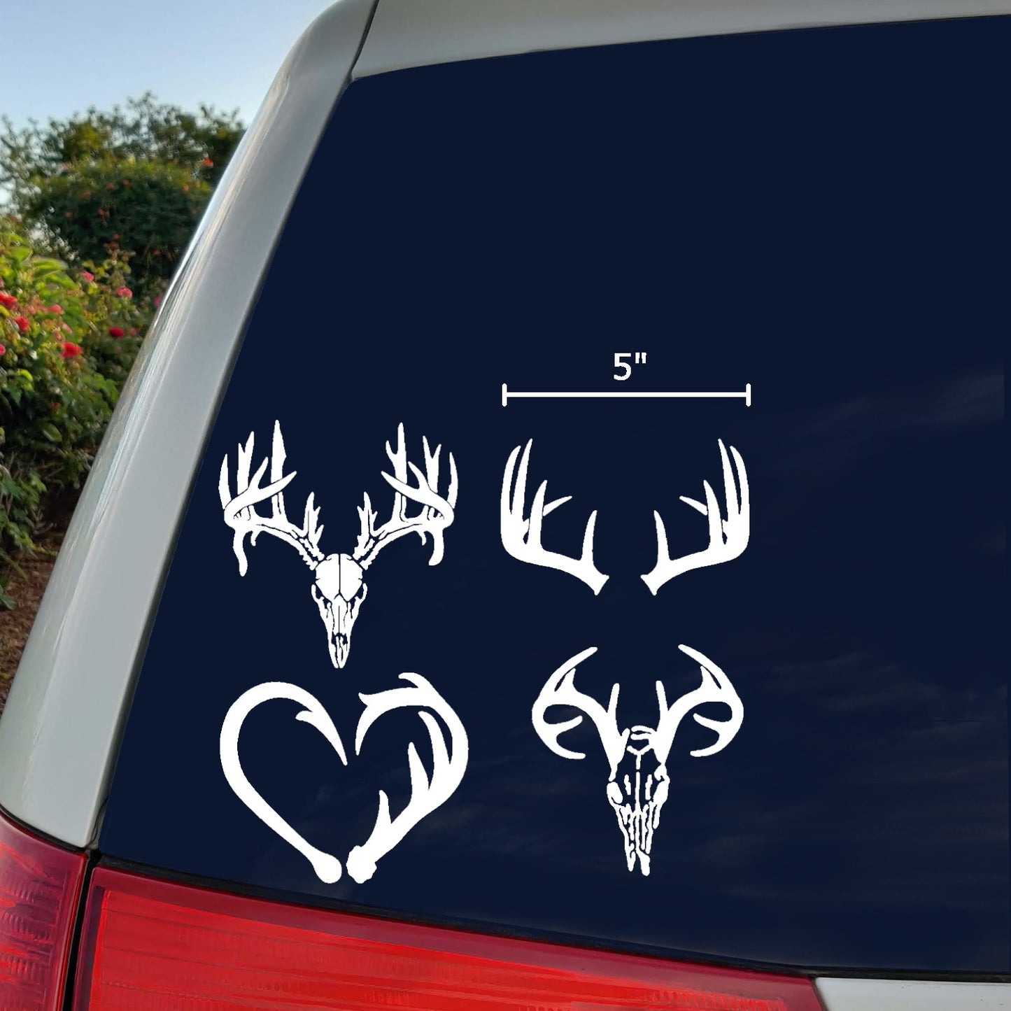 Antler Decal 4 Pack