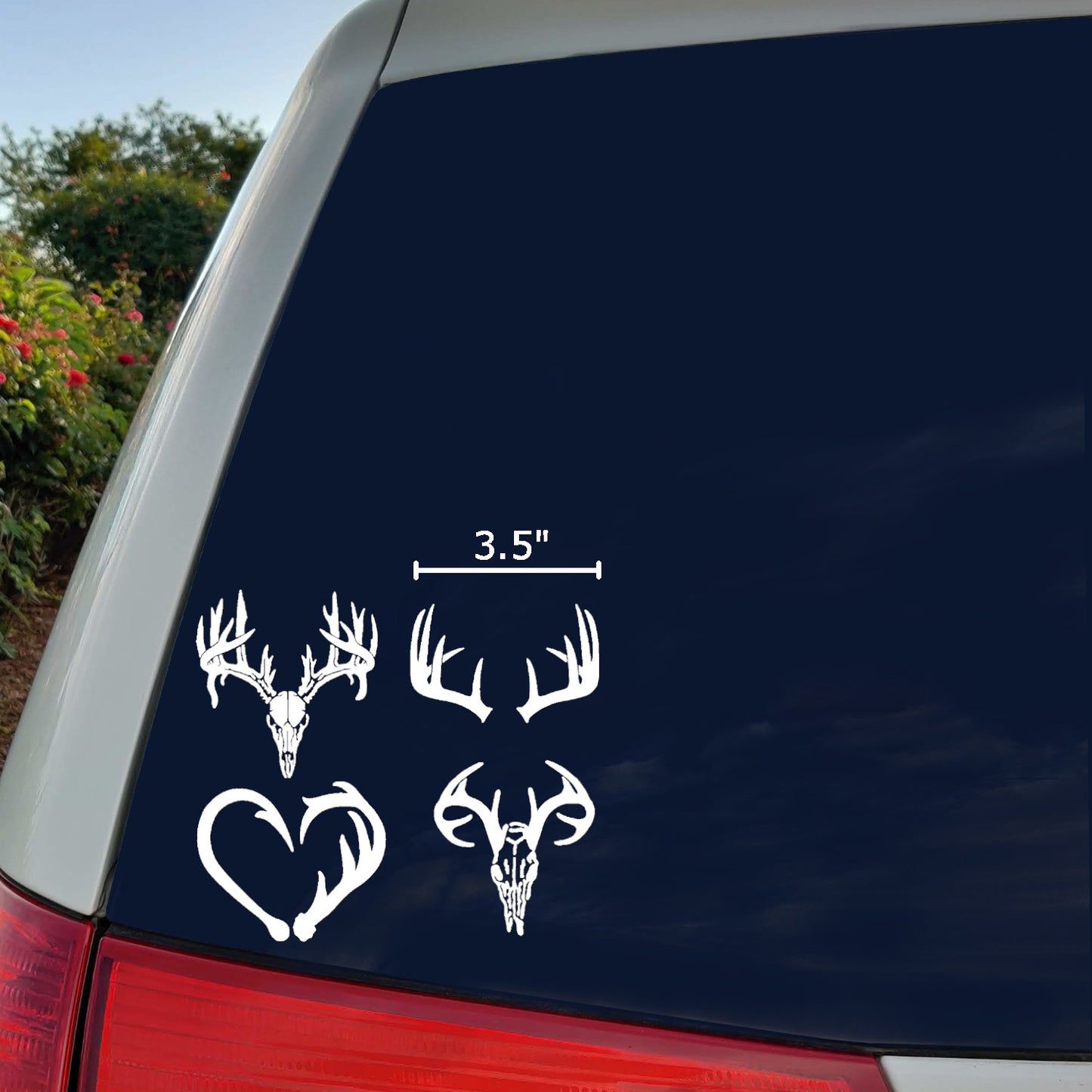 Antler Decal 4 Pack
