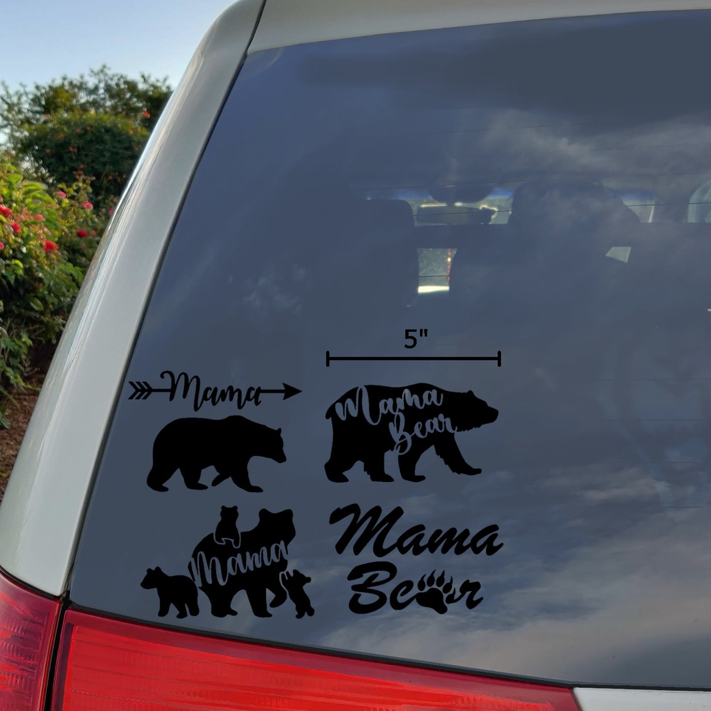 Mama Bear Decal 4 Pack
