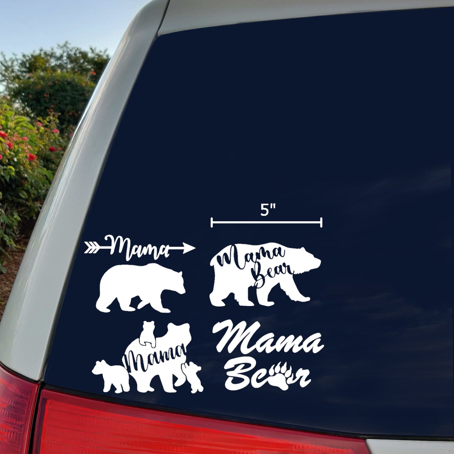 Mama Bear Decal 4 Pack