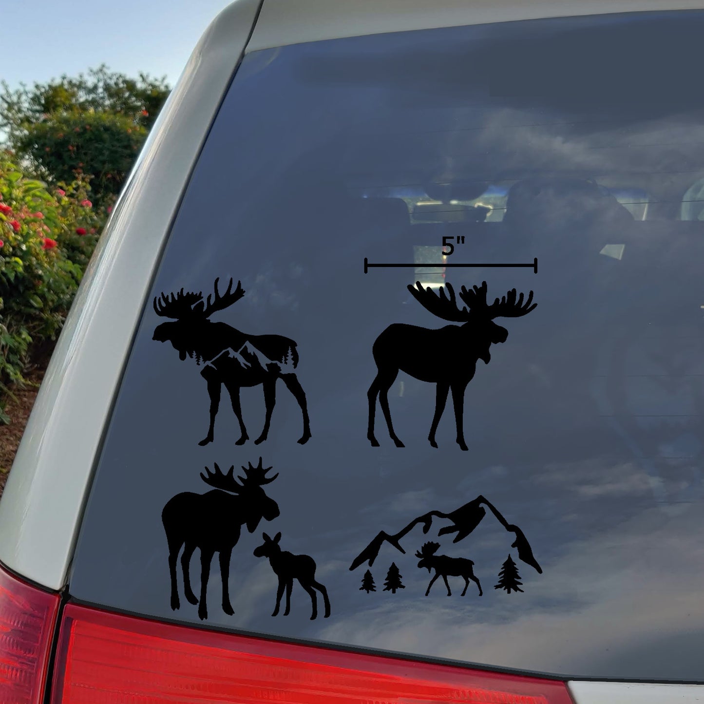 Moose Decal 4-Pack