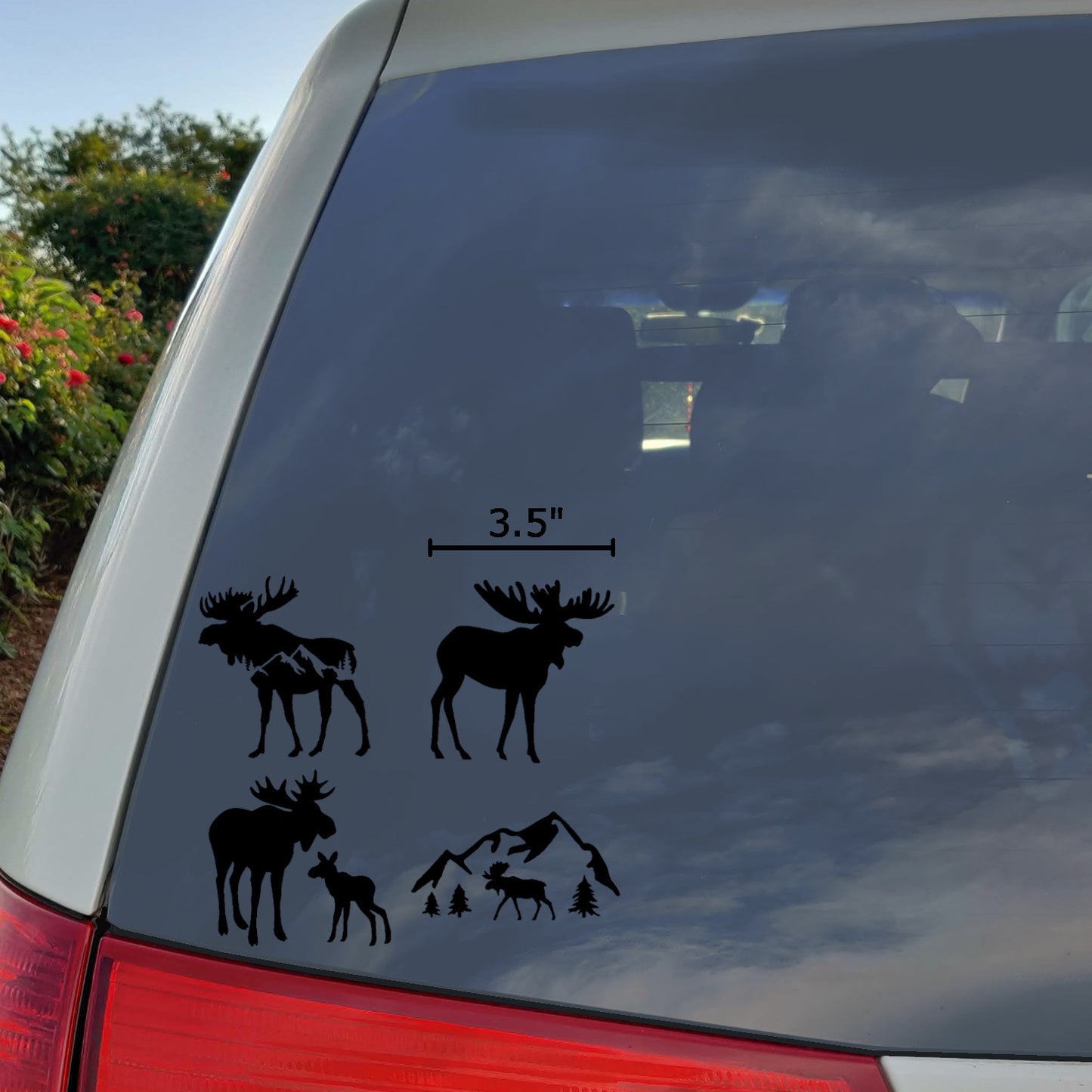 Moose Decal 4-Pack