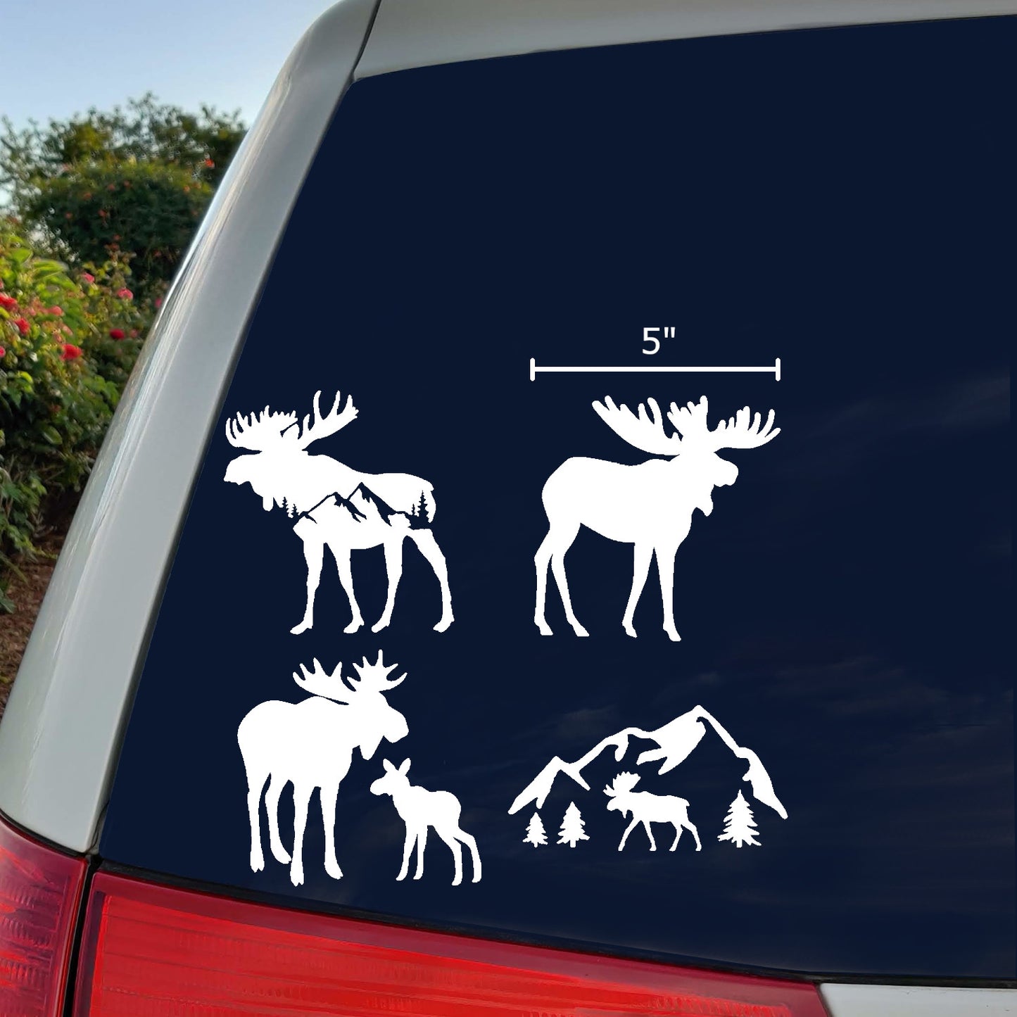 Moose Decal 4-Pack